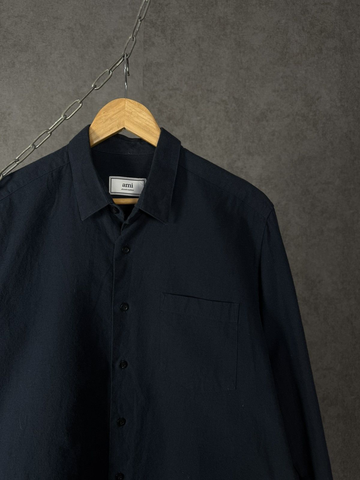 AMI AMI luxury designer pocket shirt Size US M / EU 48-50 / 2 - 2 Thumbnail