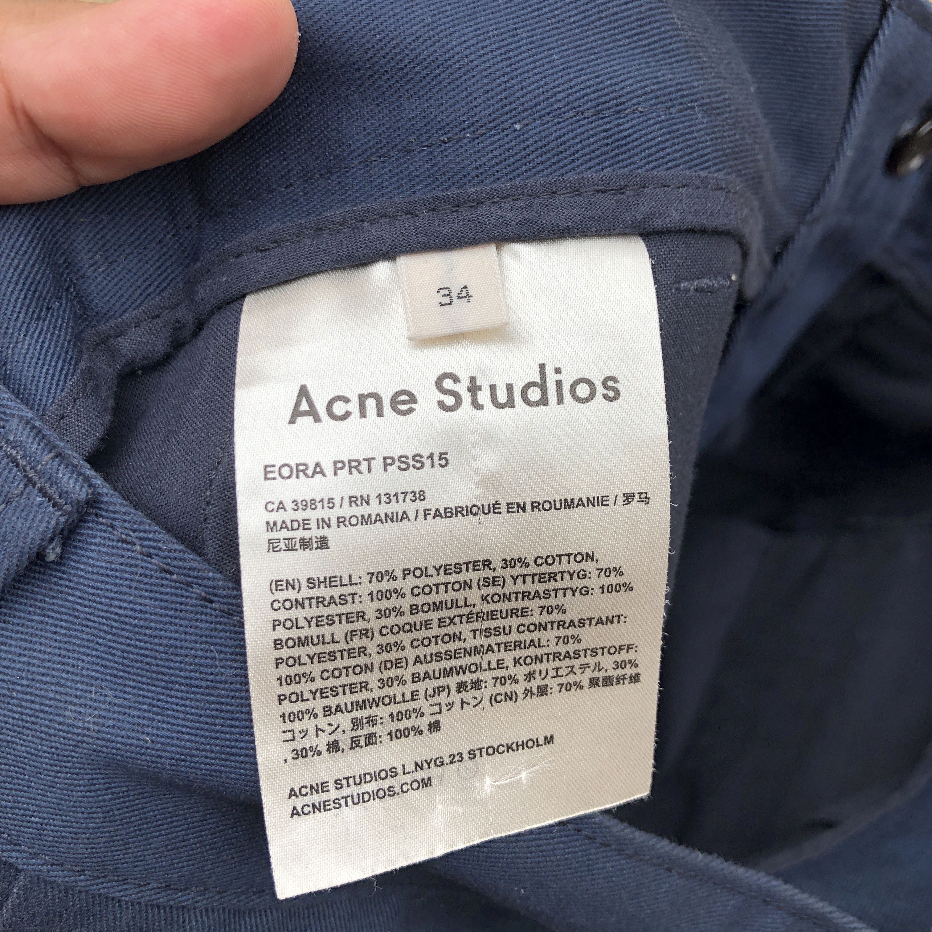 Acne Studios Acne studios eora prt pss15 Size 34" / US 12 / IT 48 - 6 Thumbnail