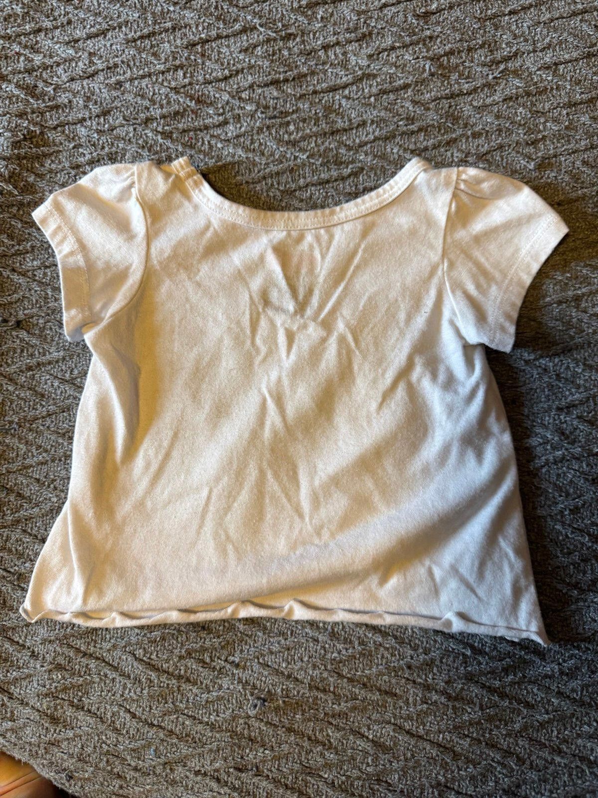 Designer 12 Month Girl Tee Woke Up Cute Size XXS / US 00 / IT 34 - 3 Thumbnail