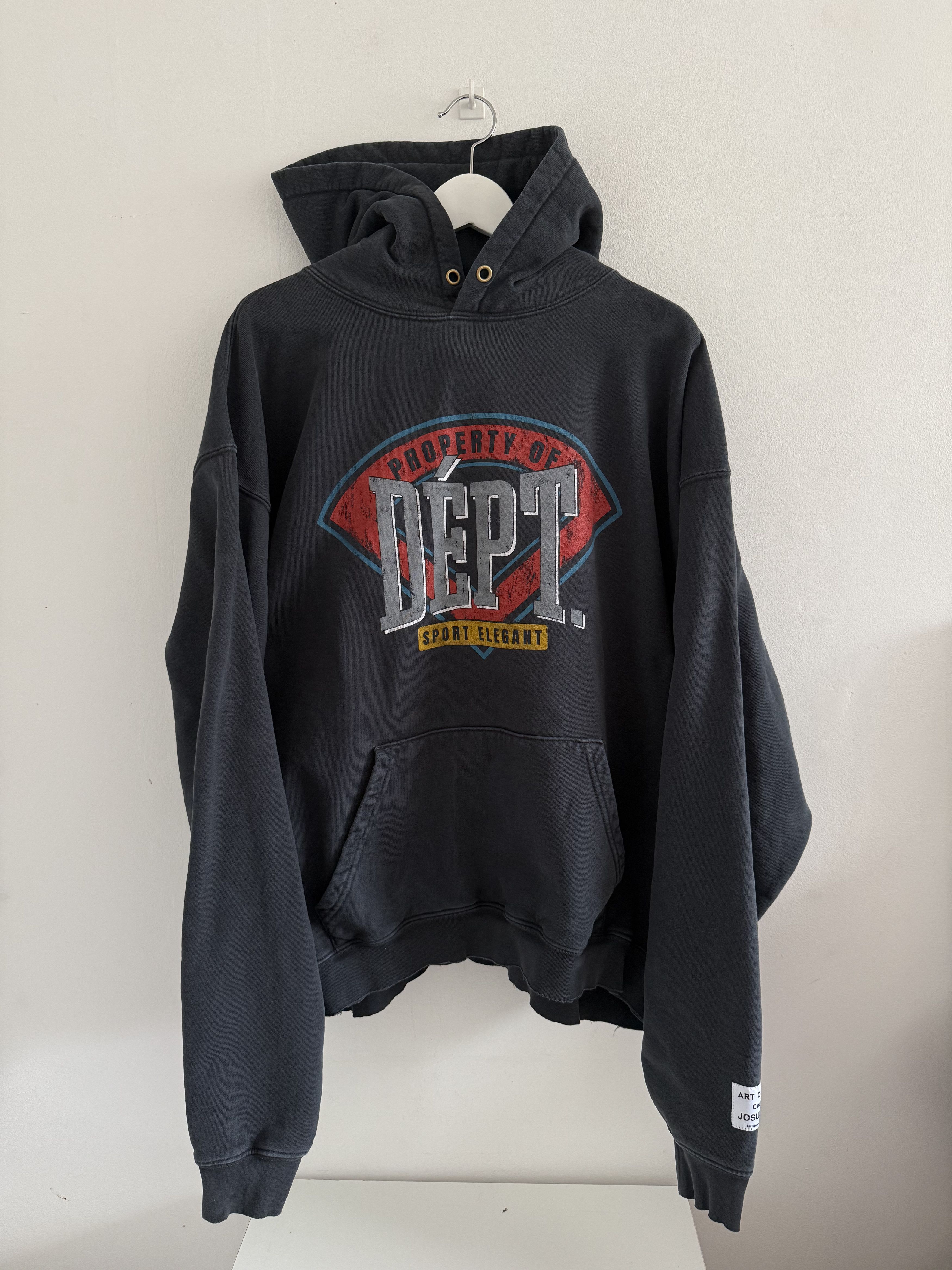 Gallery Dept. o1rshd1 Field Graphic Hoodie in Black Size US L / EU 52-54 / 3 - 1 Thumbnail