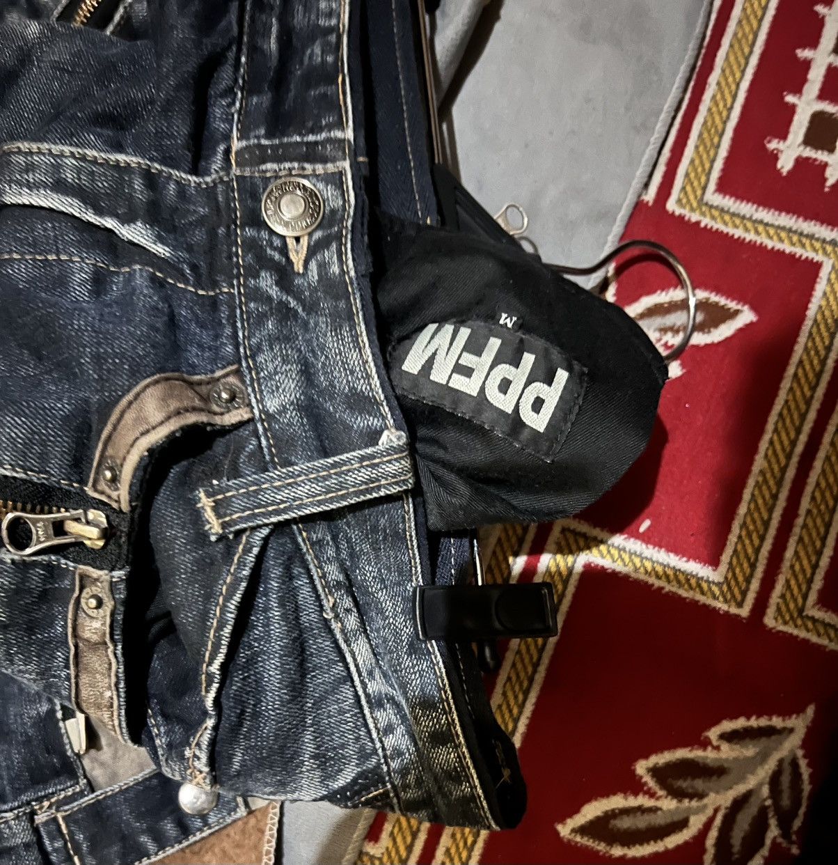 PPFM PPFM Multi Zip Denim Size US 33 - 1 Thumbnail