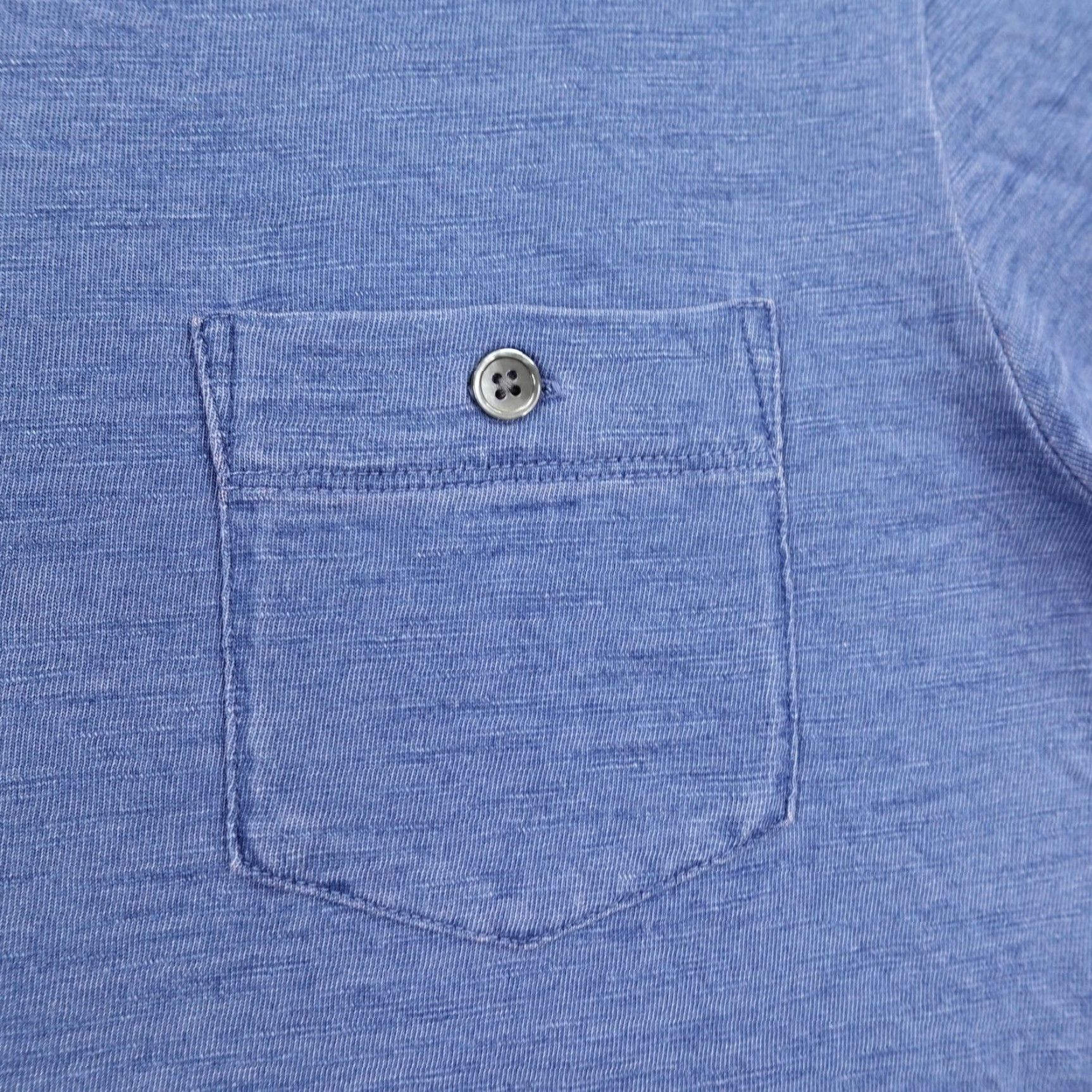 Todd Snyder VINTAGE Todd Snyder Shirt Womens Medium Blue Pocket Short Sleeve Top Crewneck Tee Size M / US 6-8 / IT 42-44 - 3 Thumbnail