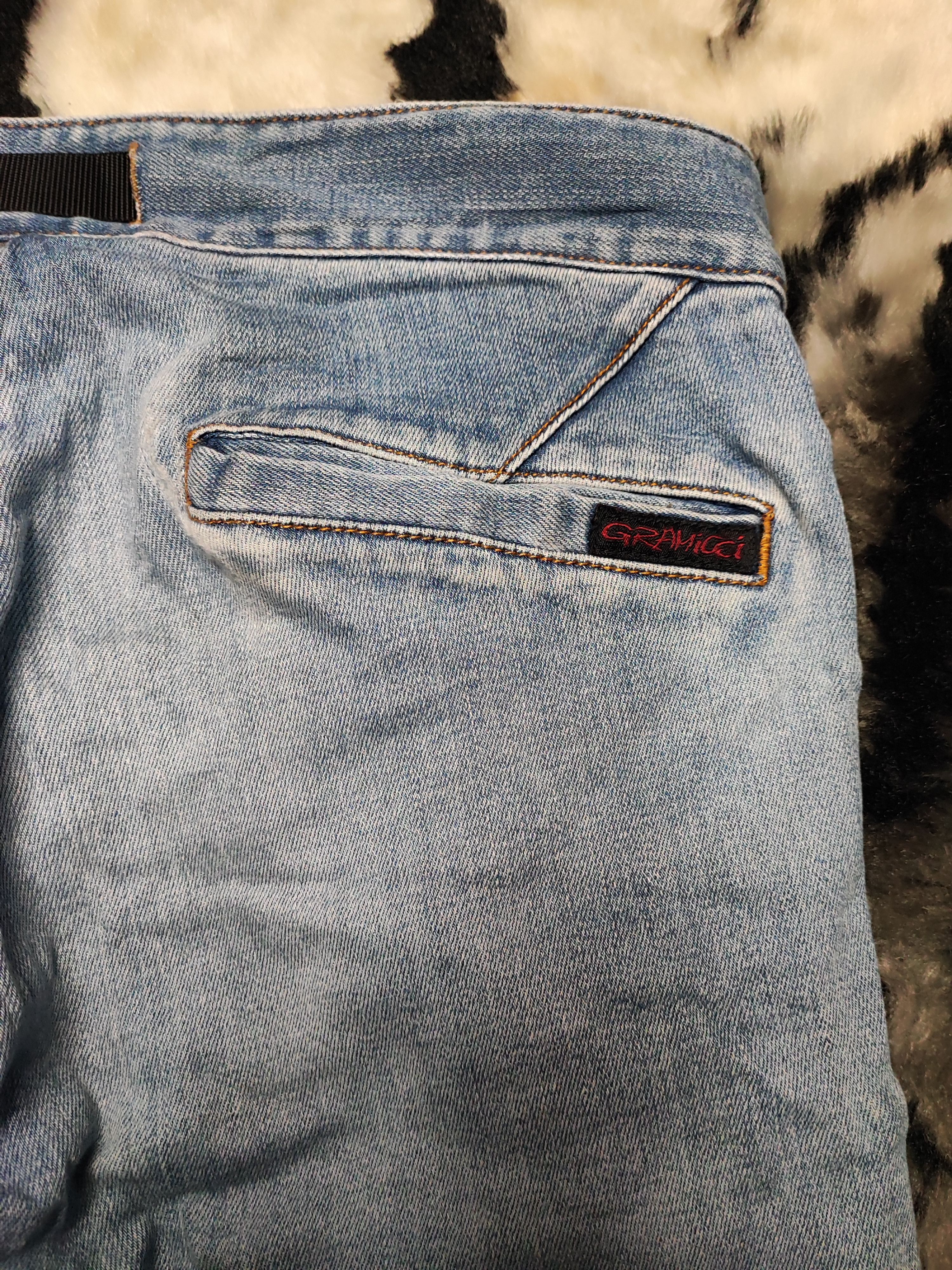 Gramicci Skinny Distressed Denim by Gramicci Size US 31 - 12 Thumbnail