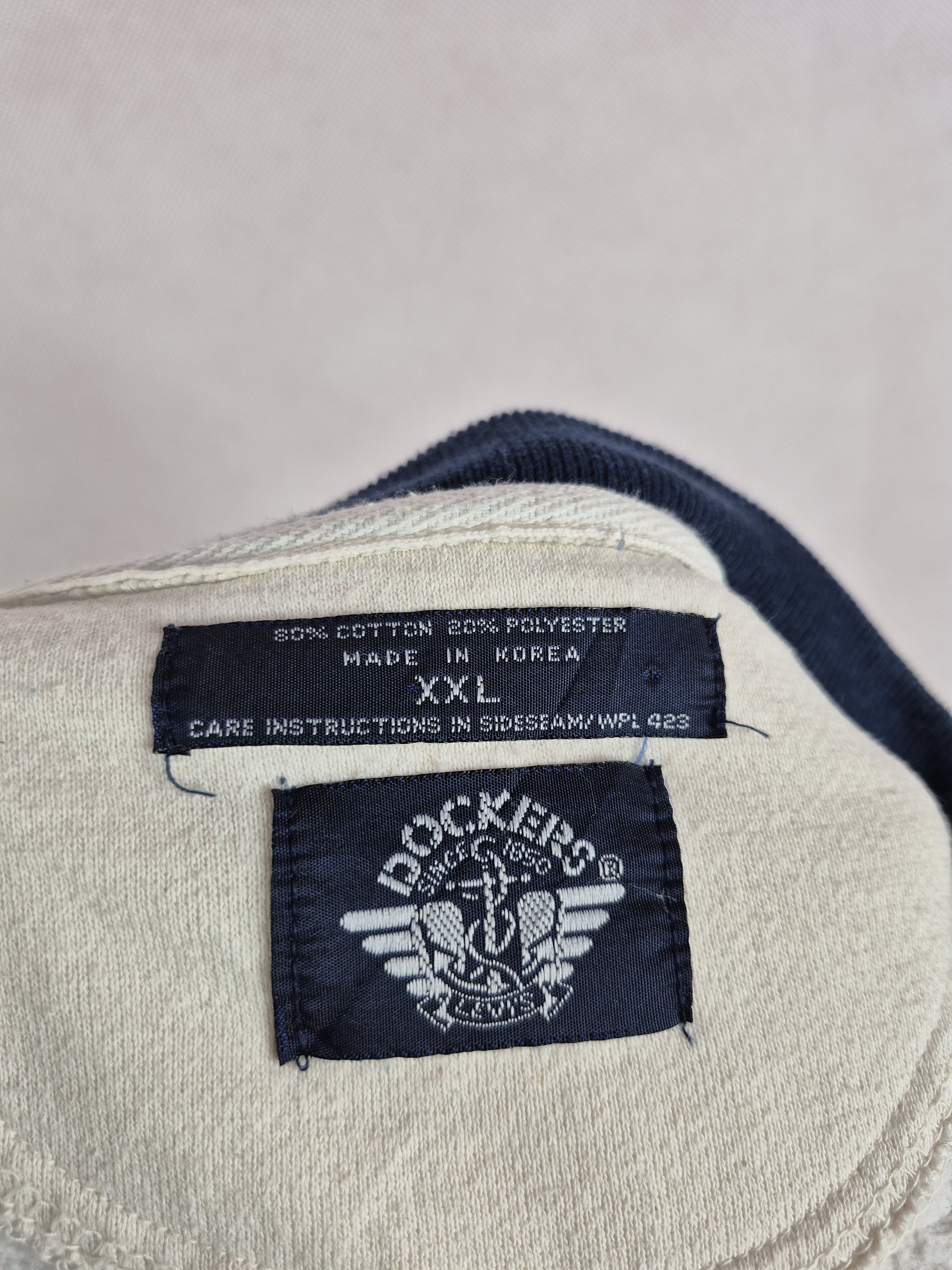 Dockers 🔥 Dockers Oversize Bigsize Sweatshirt Jumper Size US XXL / EU 58 / 5 - 10 Thumbnail