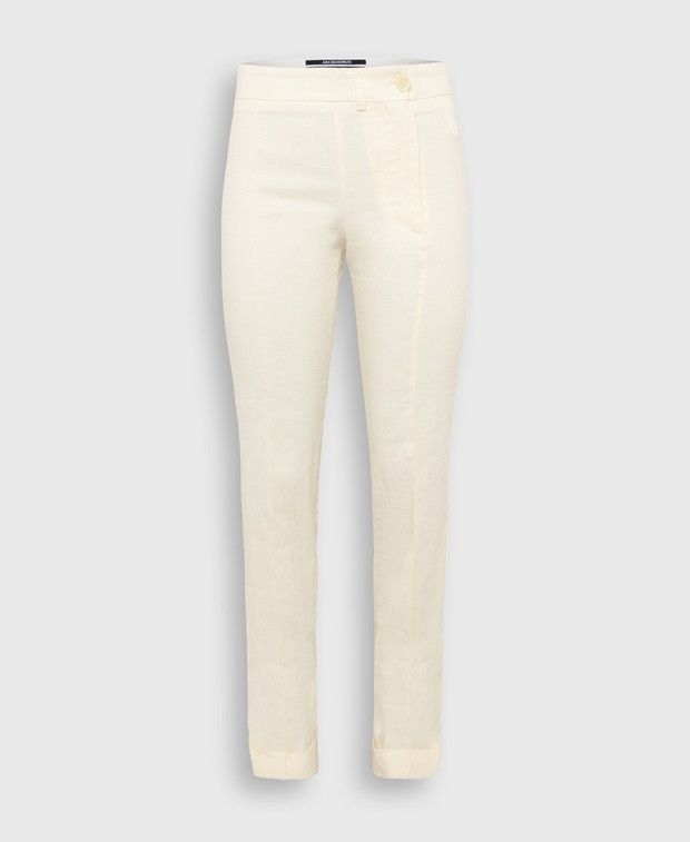 Jacquemus Linen trousers Size 24" / US 00 / IT 34 - 1 Thumbnail