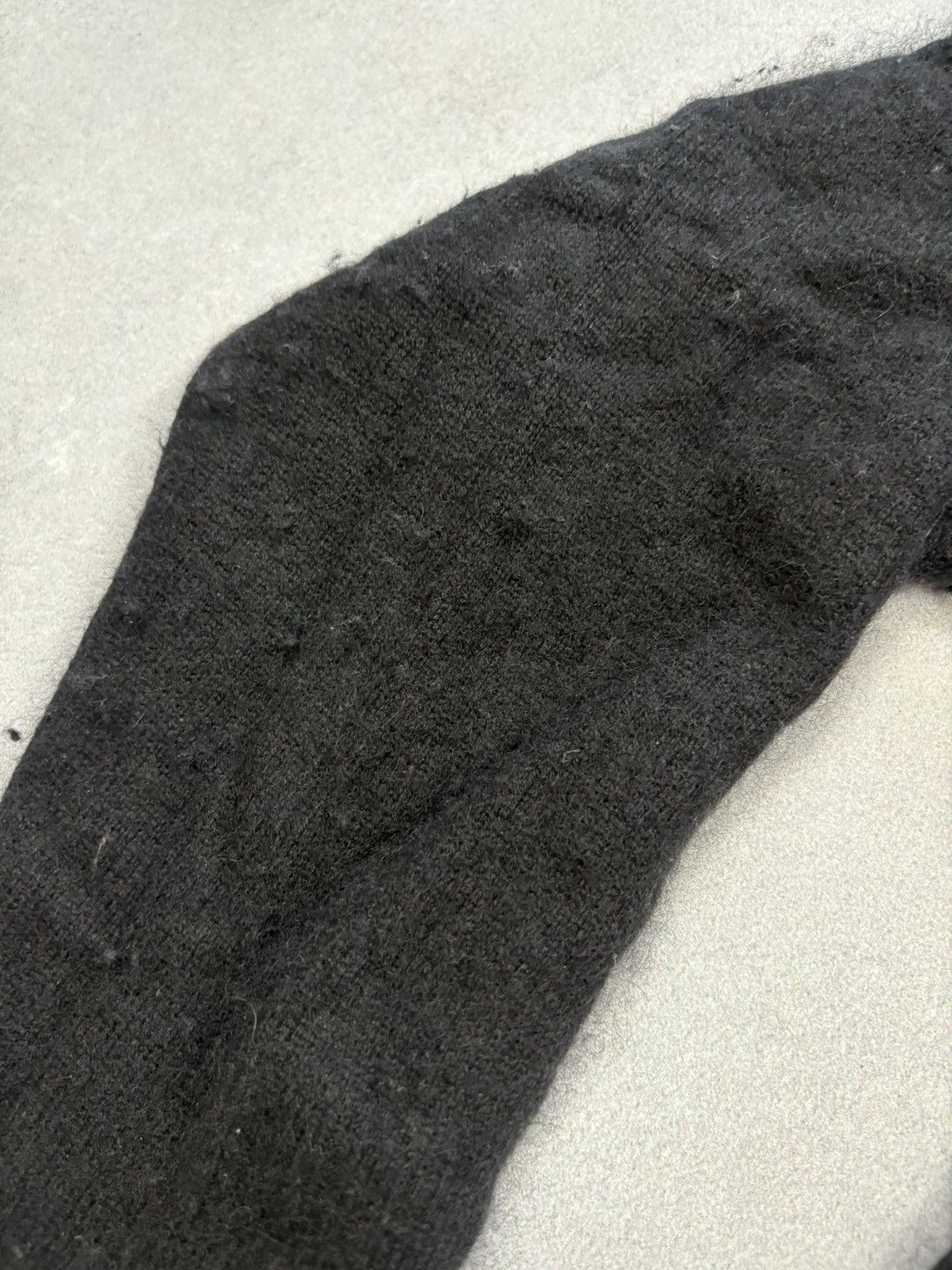 Rundholz Rundholz Dip Black Hooded Wool Blend Distressed Cardigan Size S / US 4 / IT 40 - 12 Thumbnail