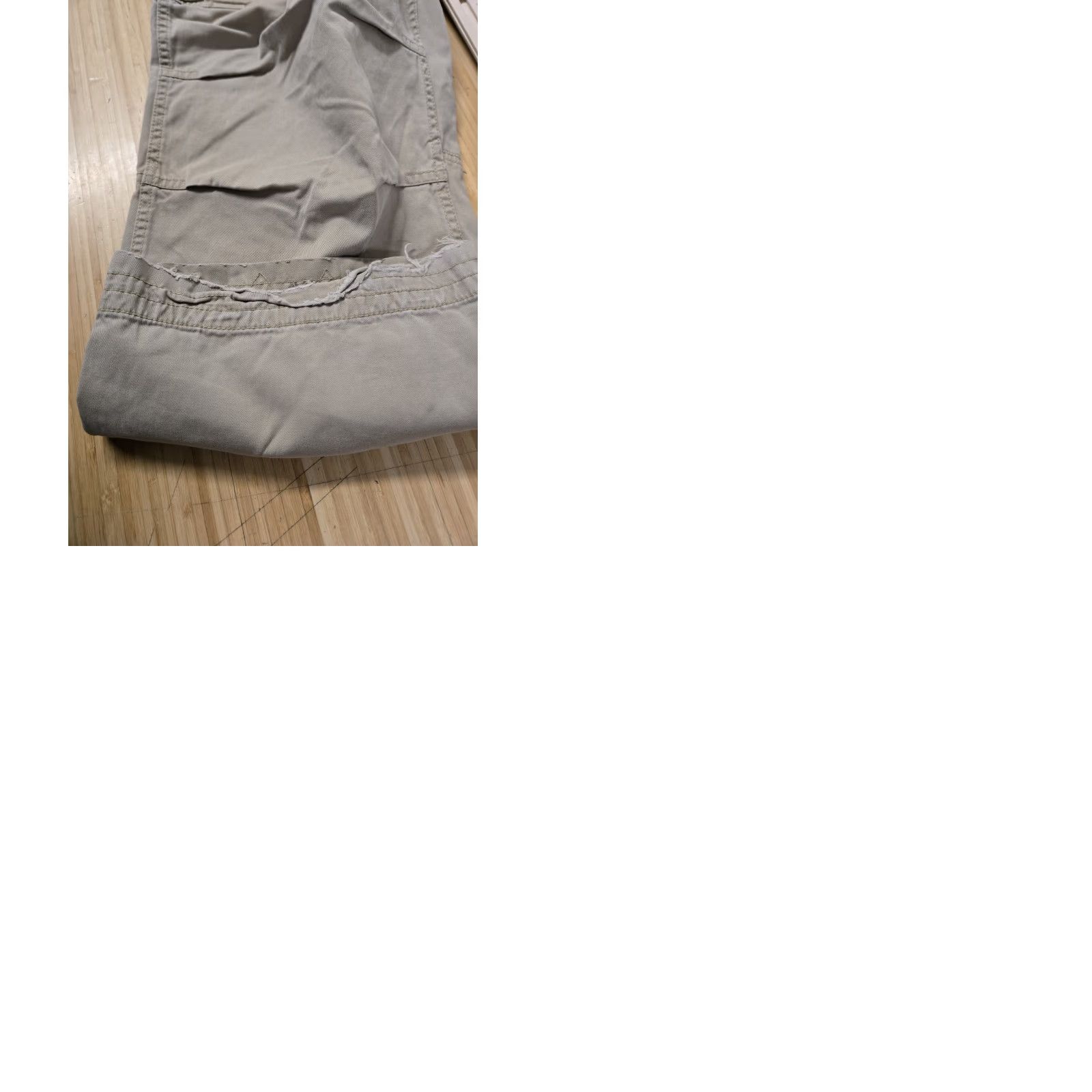 Polo Ralph Lauren VINTAGE Polo Ralph Lauren Cargo Pants Mens 46Bx30 Surplus Utility Military Distressed Cargo Beige 90s Army USA Mens Size US XXL / EU 58 / 5 - 9 Thumbnail