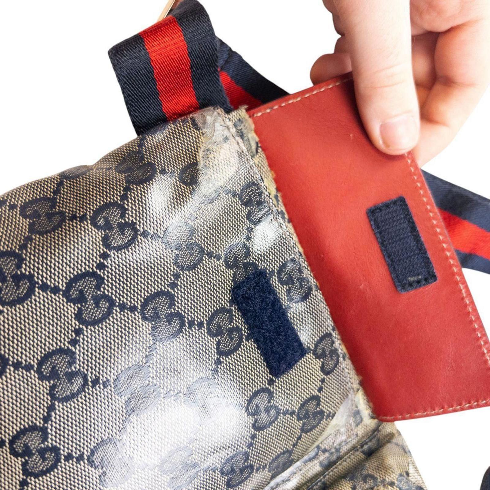 Gucci Vintage Gucci Monogram Crossbody Bag Size ONE SIZE - 8 Thumbnail