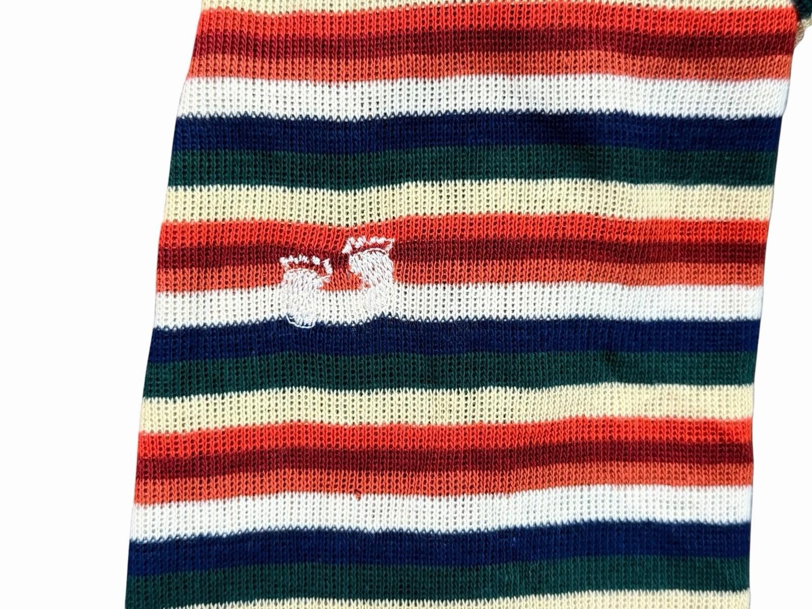 Hang Ten 1960’s Hang Ten Ribbed Turtleneck Rainbow Stripes Knit Size M / US 6-8 / IT 42-44 - 6 Thumbnail