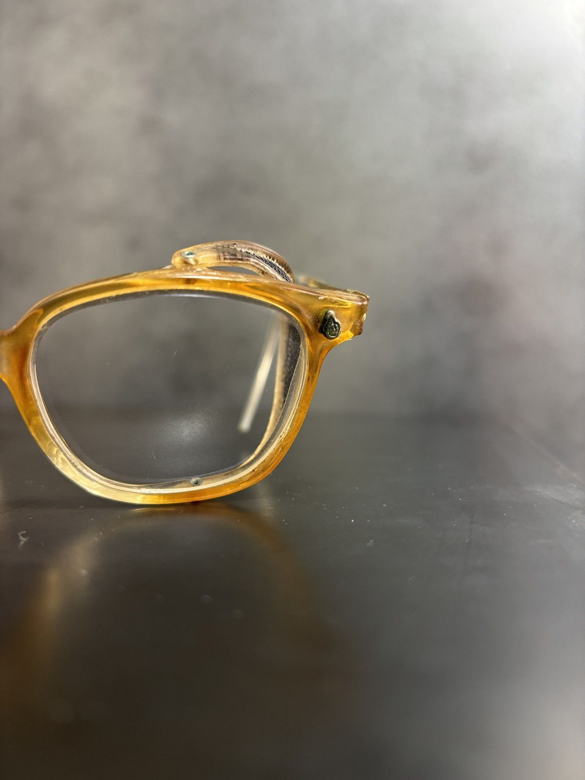 American Optical 1940s American Optical Safety Glasses WW2 Vintage Eye Frames Size ONE SIZE - 8 Thumbnail
