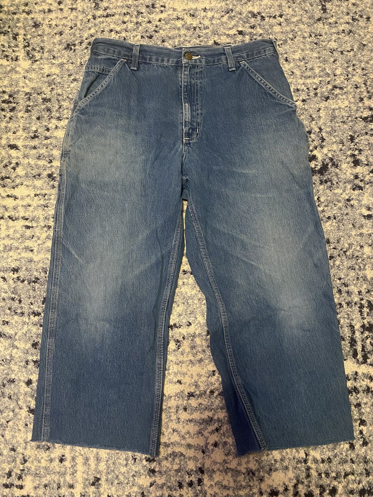 Carhartt Carhartt Denim Carpenter Pants Size US 33 - 1 Thumbnail
