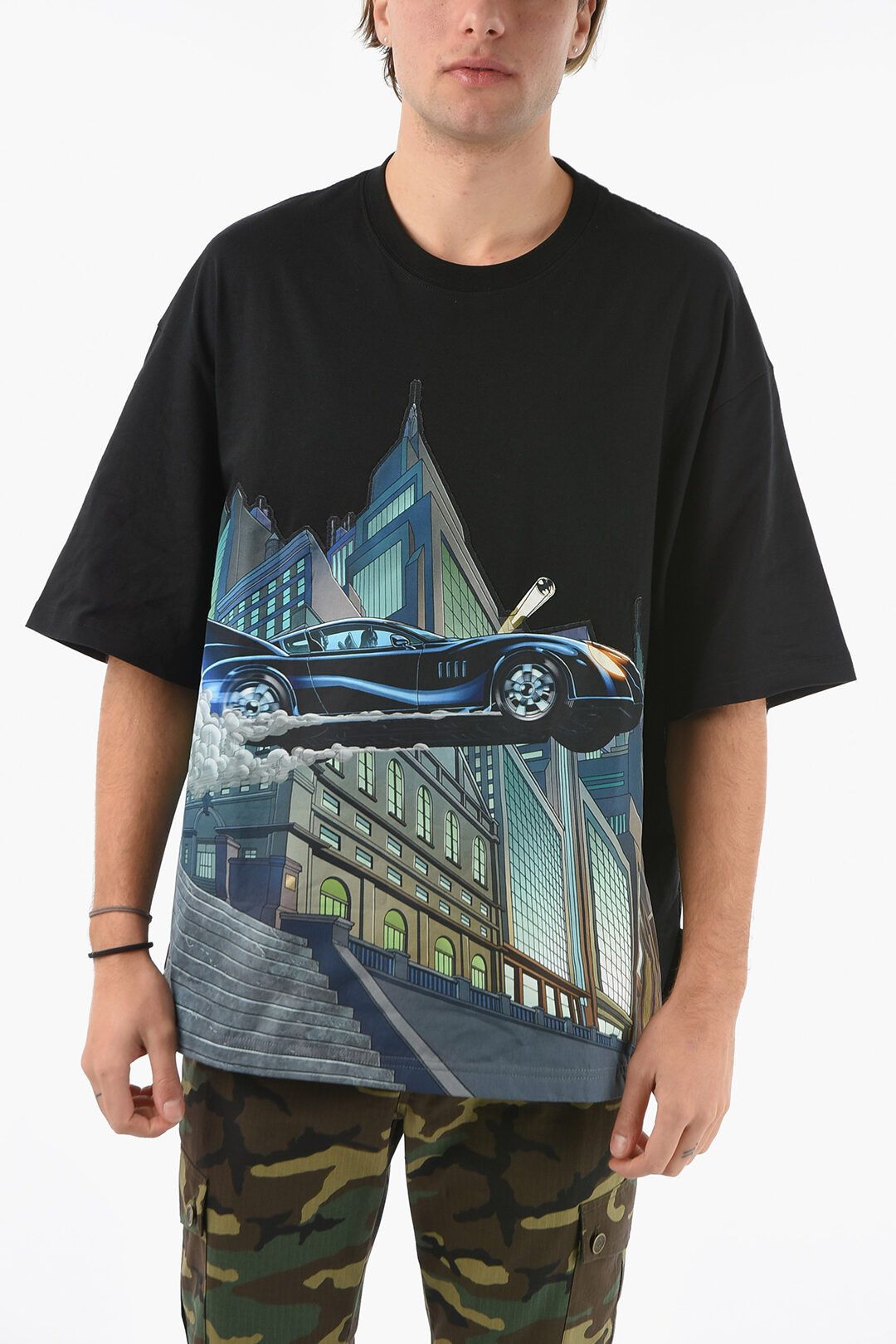 Lanvin o1y0225 Crewneck T-Shirt in Multicolor Size US XS / EU 42 / 0 - 1 Thumbnail