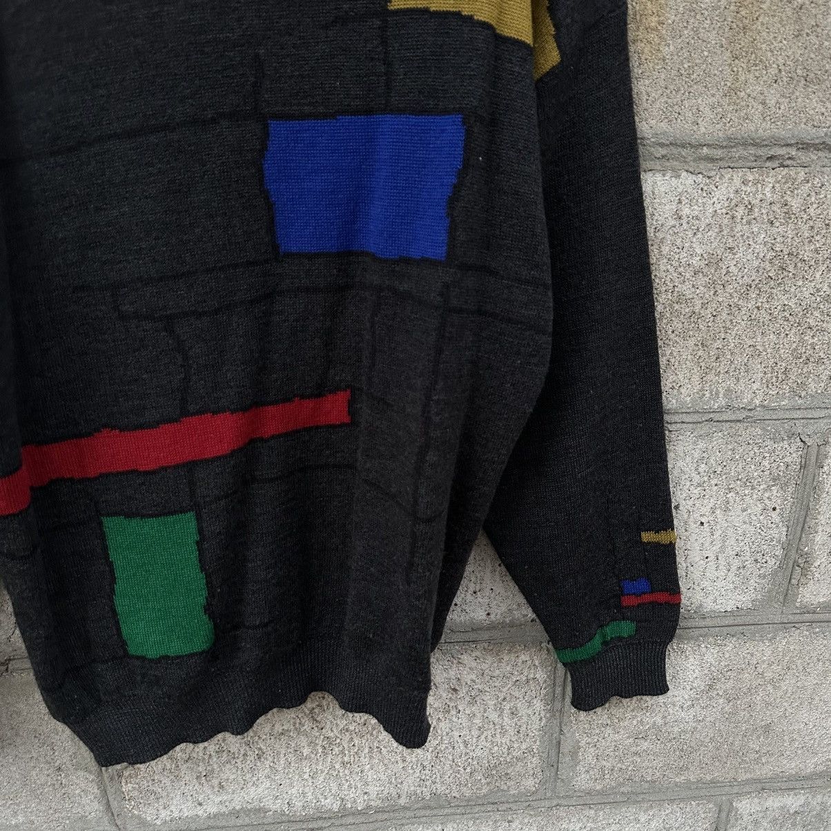 Aran Isles Knitwear Vintage Knit Abstractive Sweater Size 50 Old Money 00s USA Size US M / EU 48-50 / 2 - 10 Thumbnail