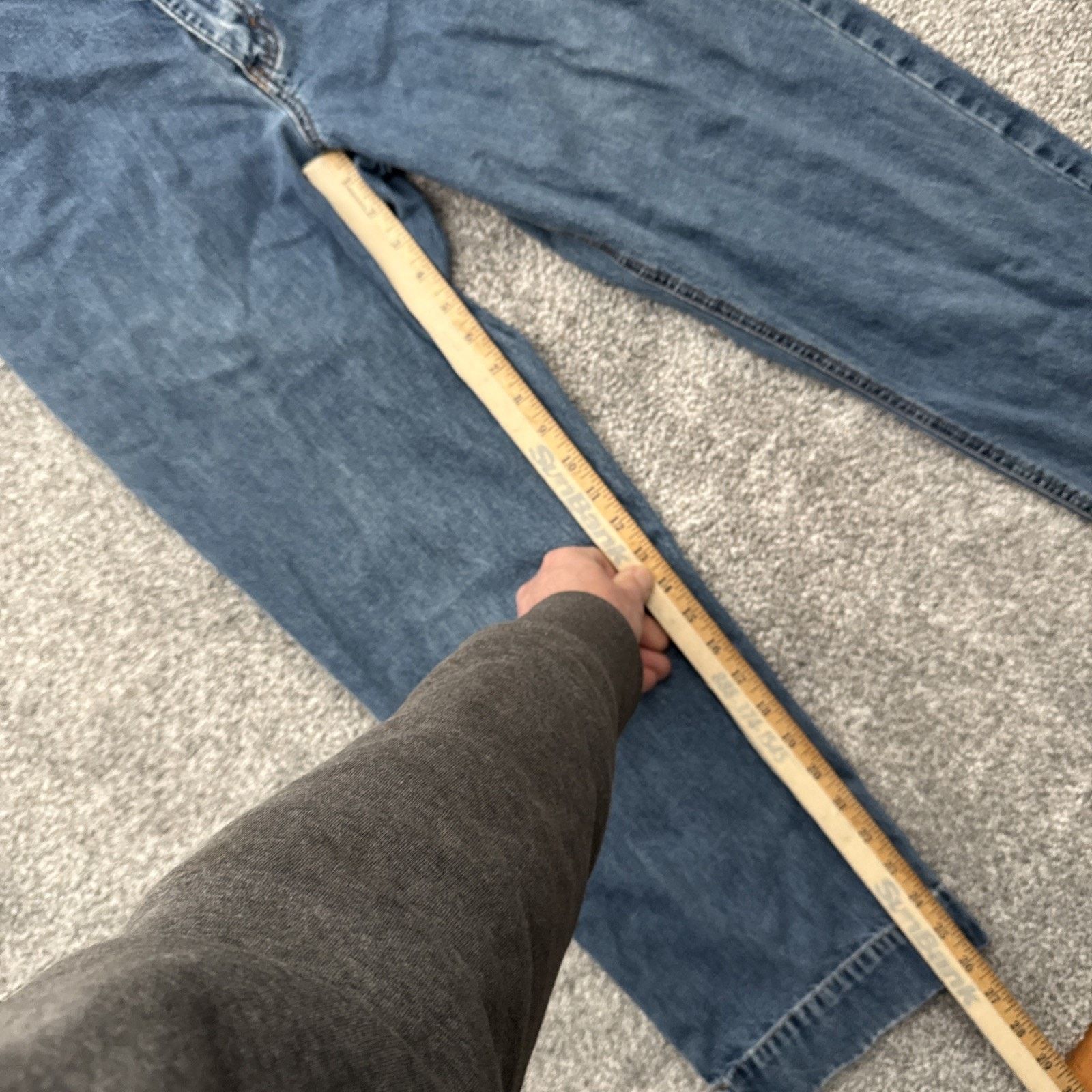 Eddie Bauer Eddie Bauer Jeans Women 12 Tall Retro Grunge Y2K Normcore Size 34" / US 12 / IT 48 - 4 Thumbnail