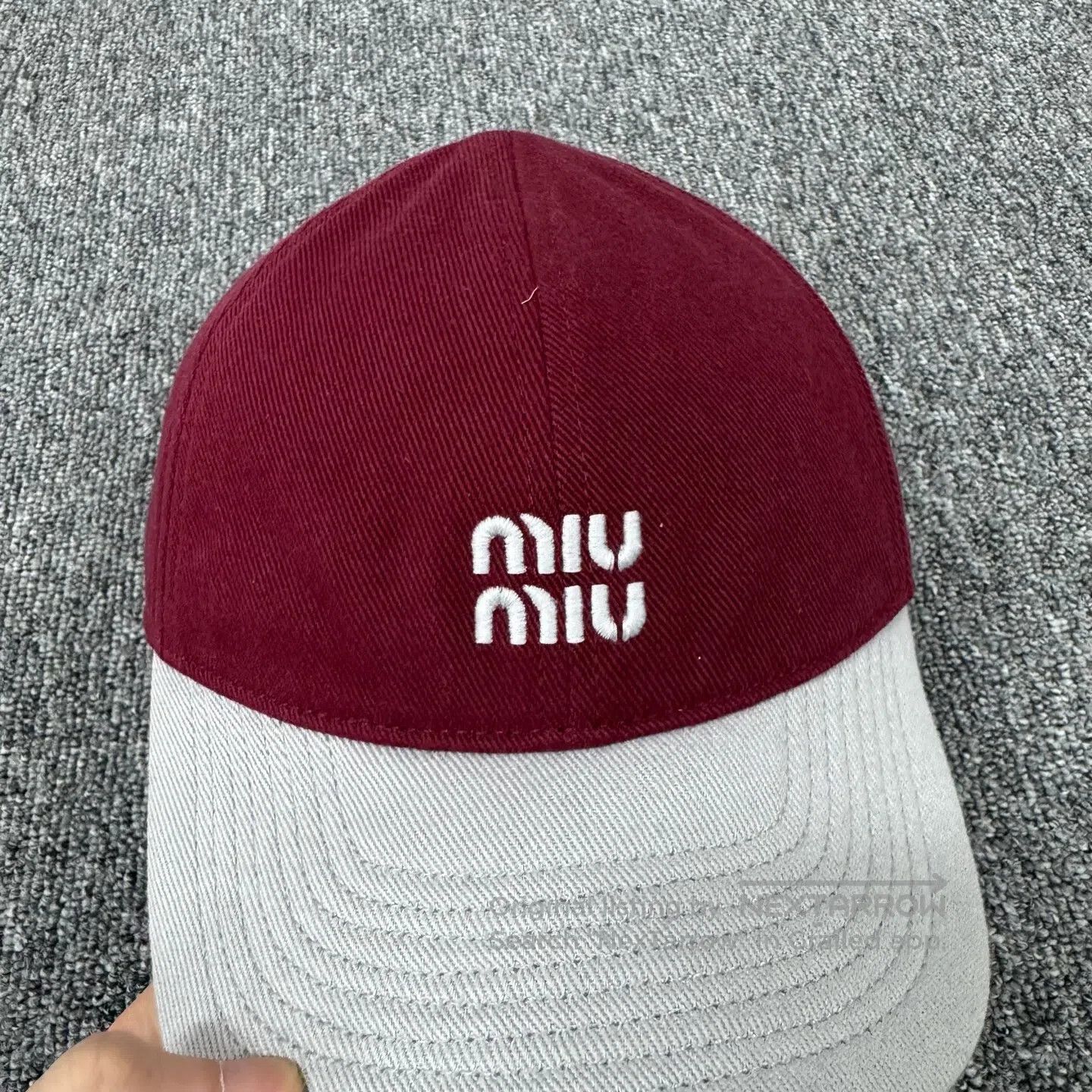 Miu Miu miu miu Baseball cap and baseball cap with a visor| Size ONE SIZE - 4 Thumbnail