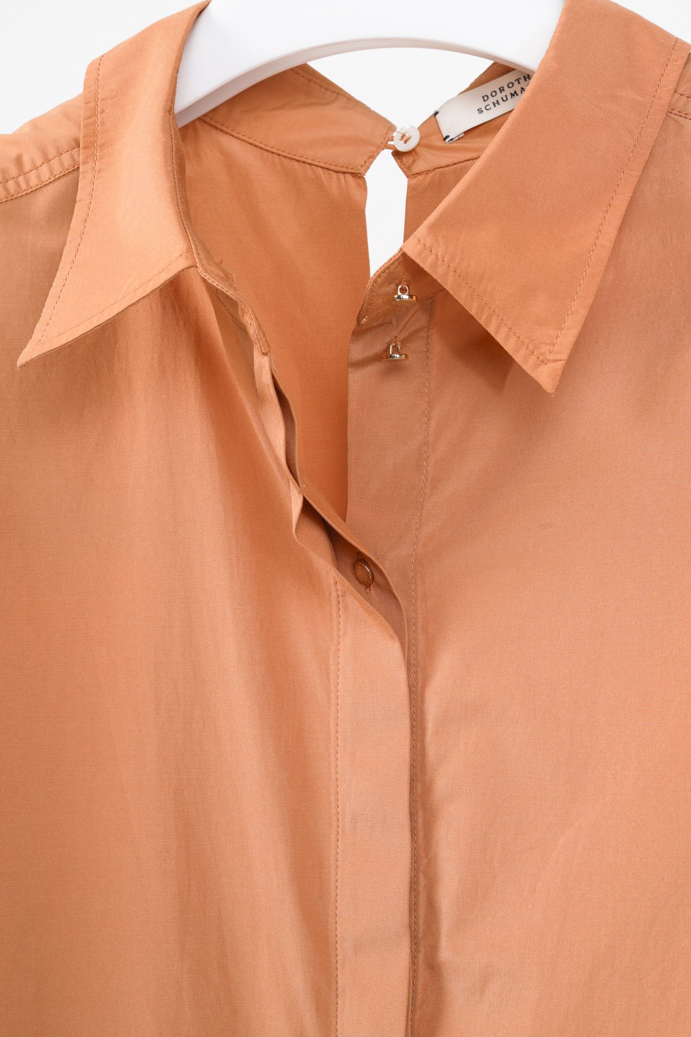 DOROTHEE SCHUMACHER Dorothee Schumacher SP/19 Taffeta Oversized Button-Up Shirt Size XXL / US 16-18 / IT 52-54 - 7 Thumbnail