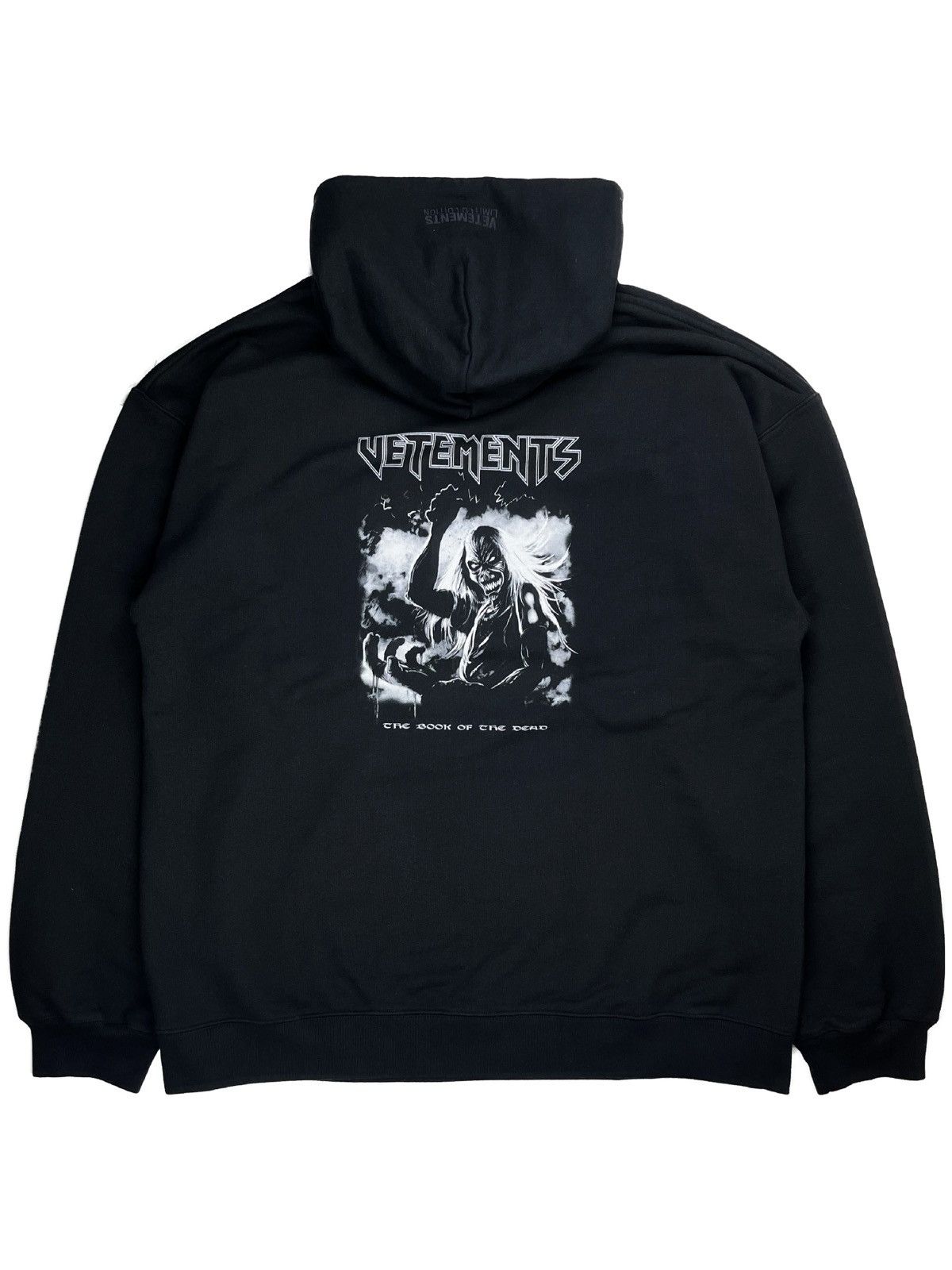 Vetements SS21 Vetements Bloody Logo Heavy Metal Iron Maiden 