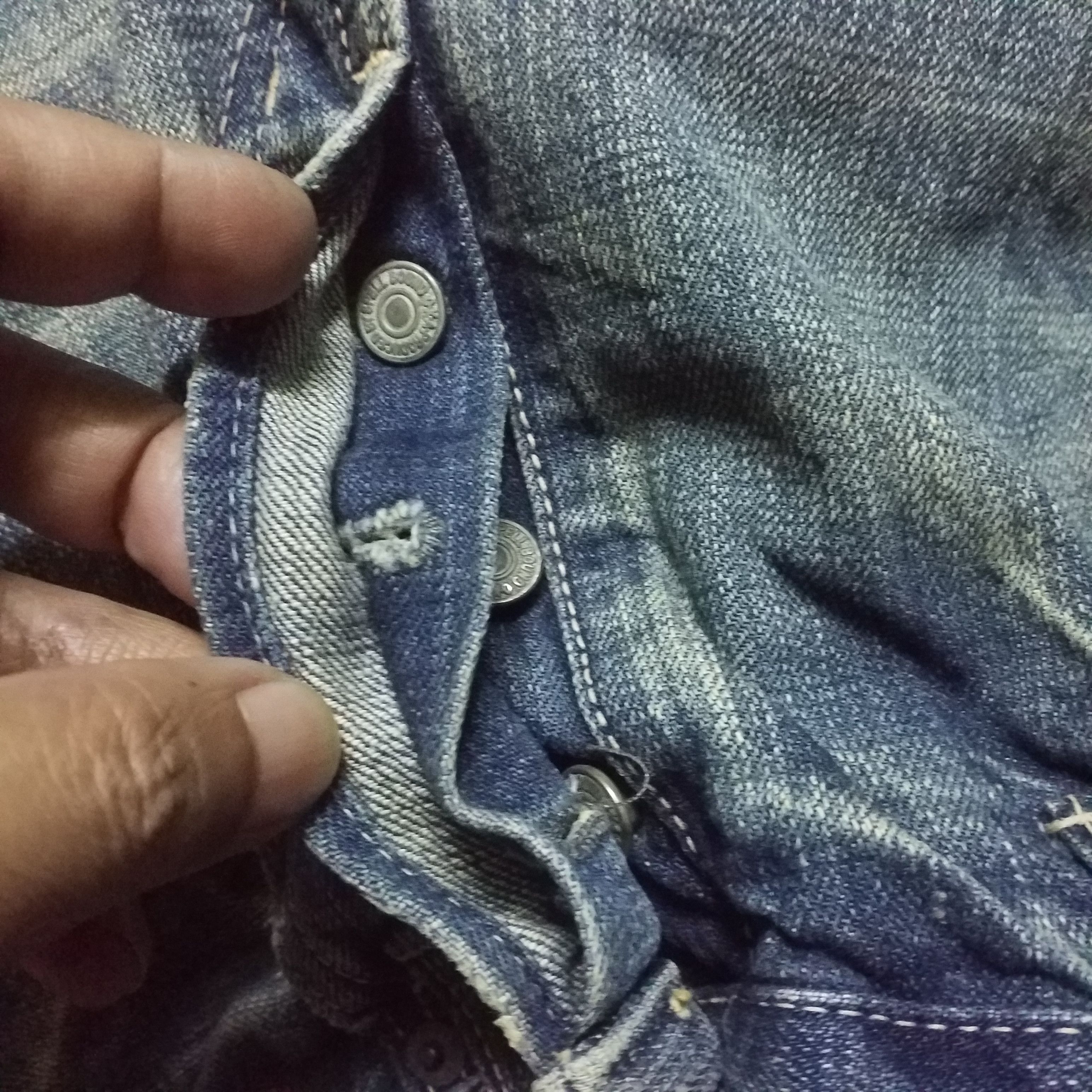 Japanese Brand SPELLBOUND HARD DENIM MATERIAL Size US 33 - 9 Thumbnail