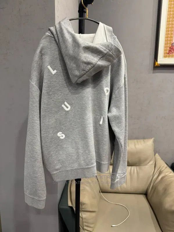 Louis Vuitton Louis Vuitton Gray Cotton XL Women's Hoodie . Size XL / US 12-14 / IT 48-50 - 2 Thumbnail