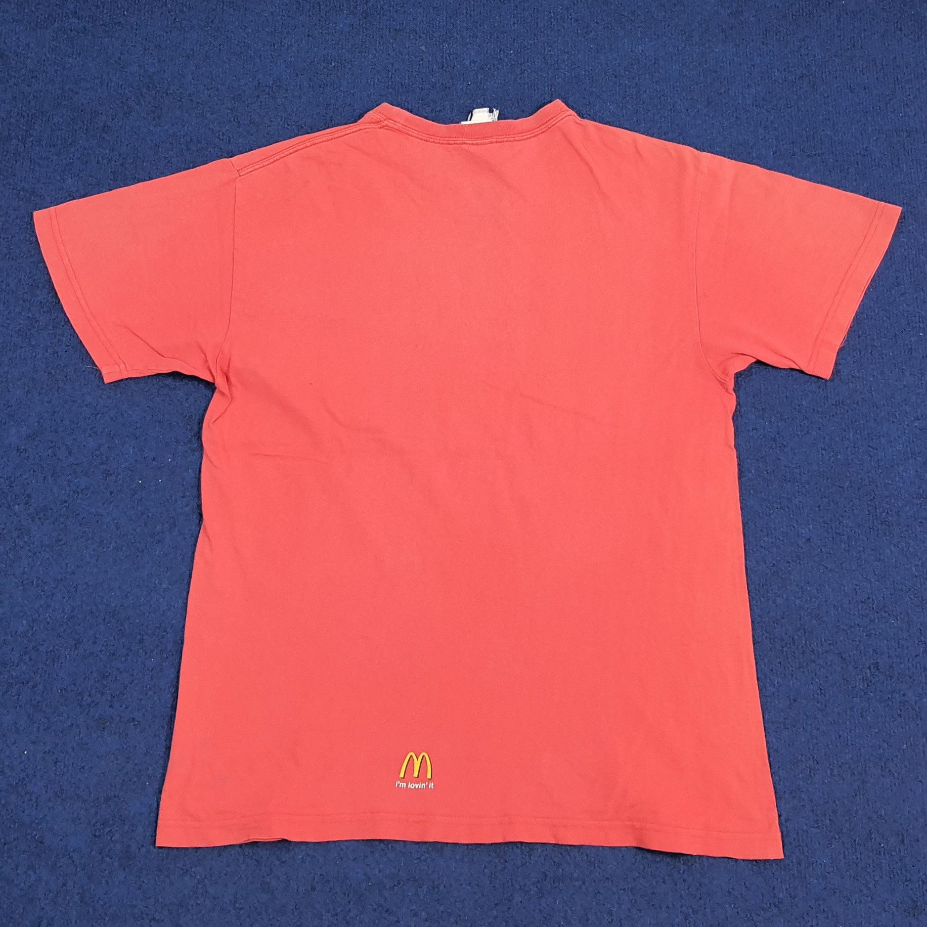 Vintage Vintage Mc Donald I'm Loving' It Promo McD Tshirt Size US M / EU 48-50 / 2 - 3 Thumbnail