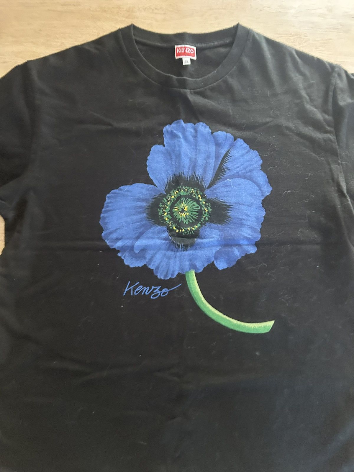 Kenzo Kenzo flower t shirt Size US XL / EU 56 / 4 - 2 Thumbnail