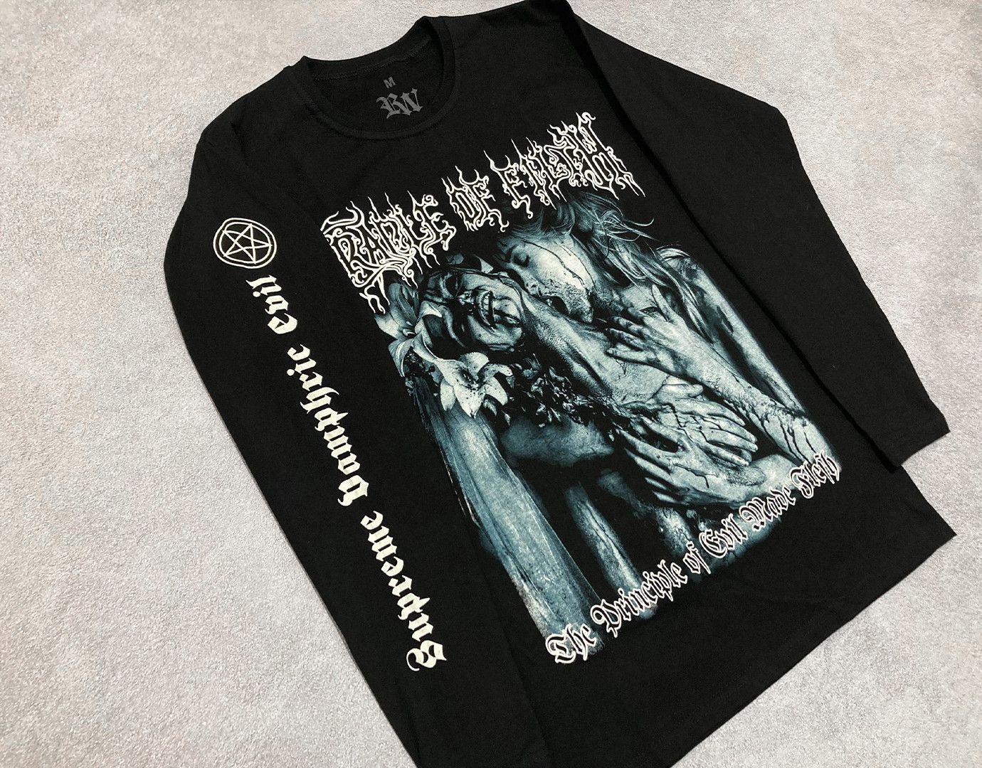 Band Tees Longsleeve Cradle of Filth - Principle of Evil Made Flesh Size US M / EU 48-50 / 2 - 4 Thumbnail