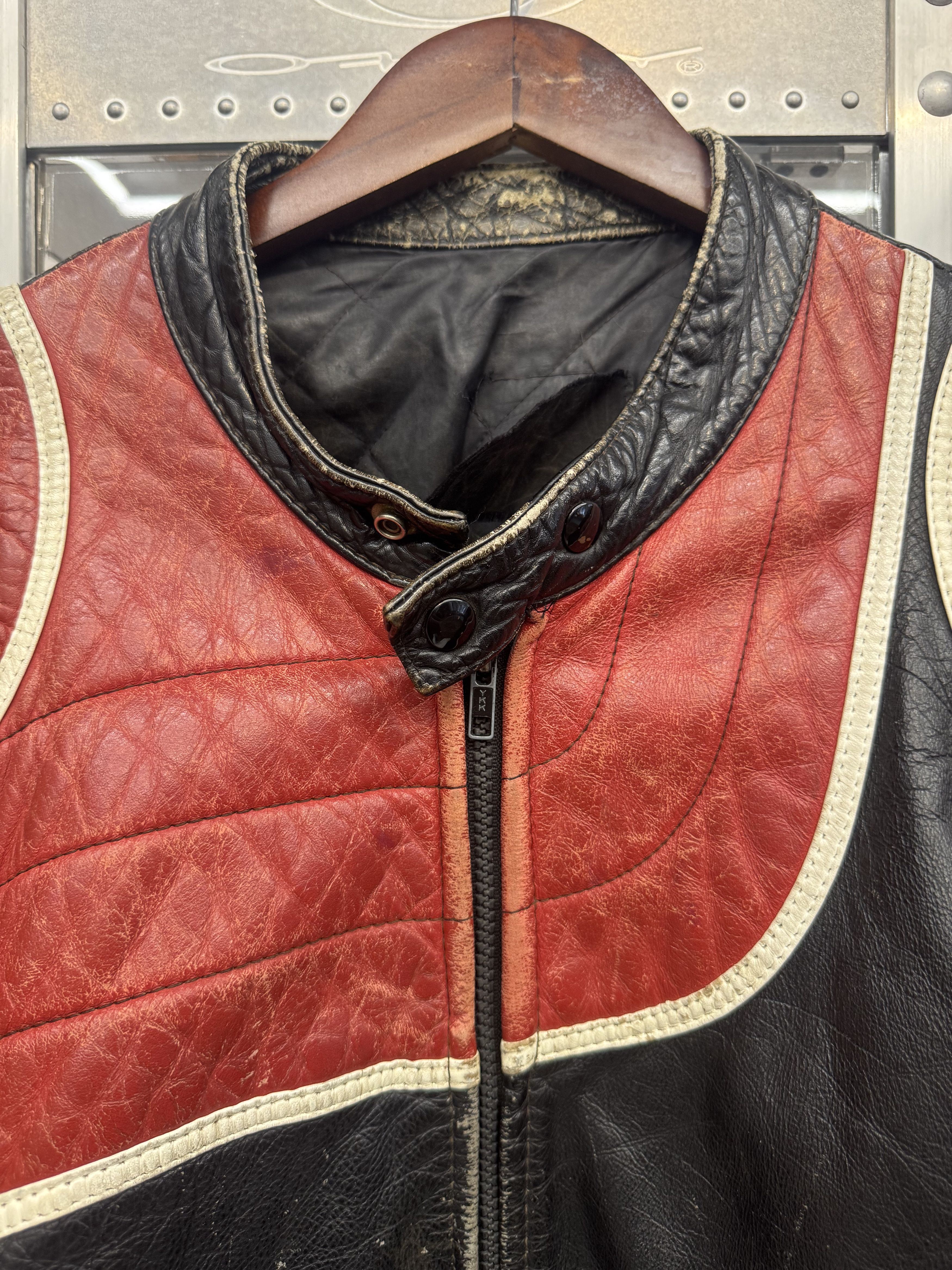 Other Vintage Leather Jacket Size US M / EU 48-50 / 2 - 2 Thumbnail