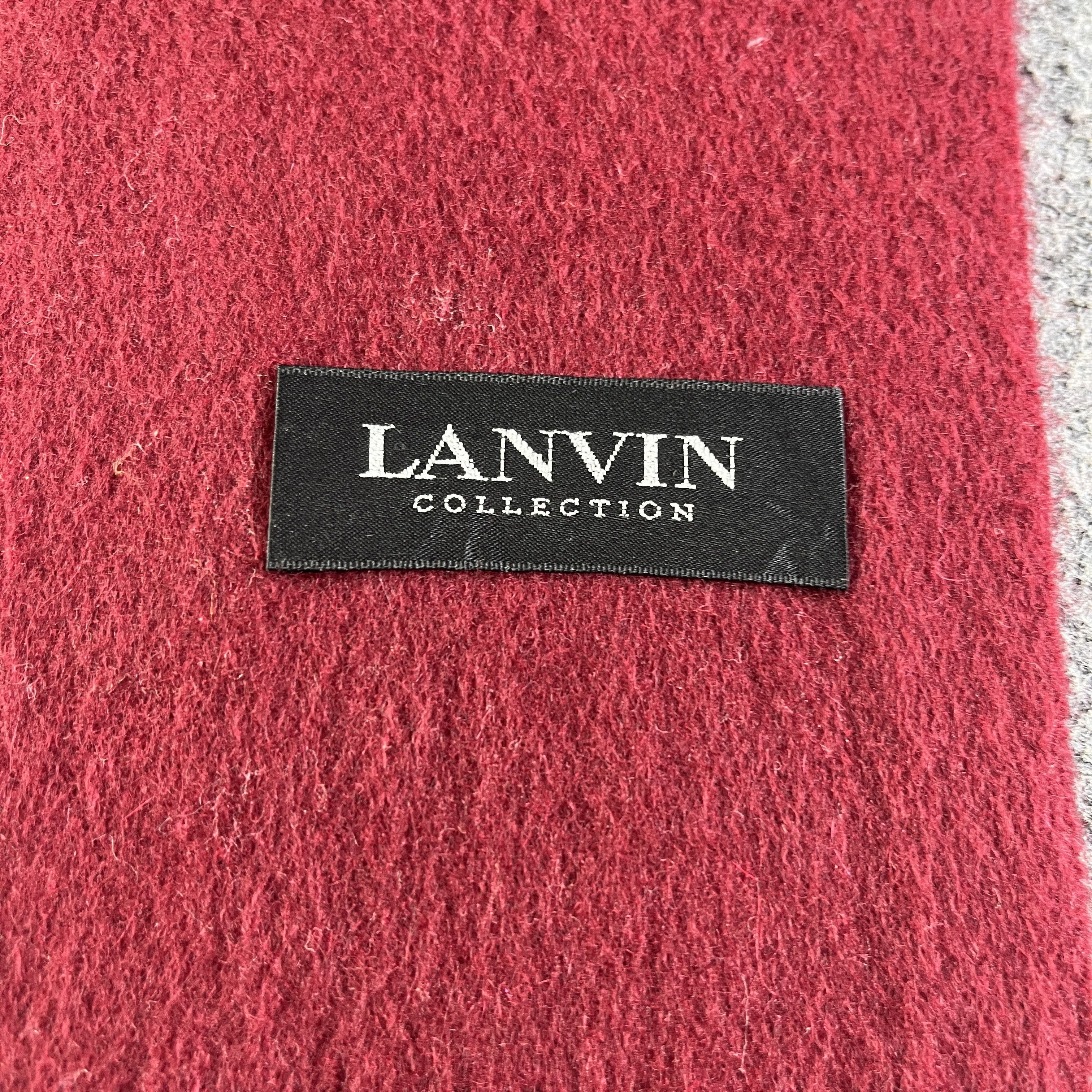 Lanvin Lanvin Scarf / Muffler / Neckwear T1135 Size ONE SIZE - 5 Thumbnail