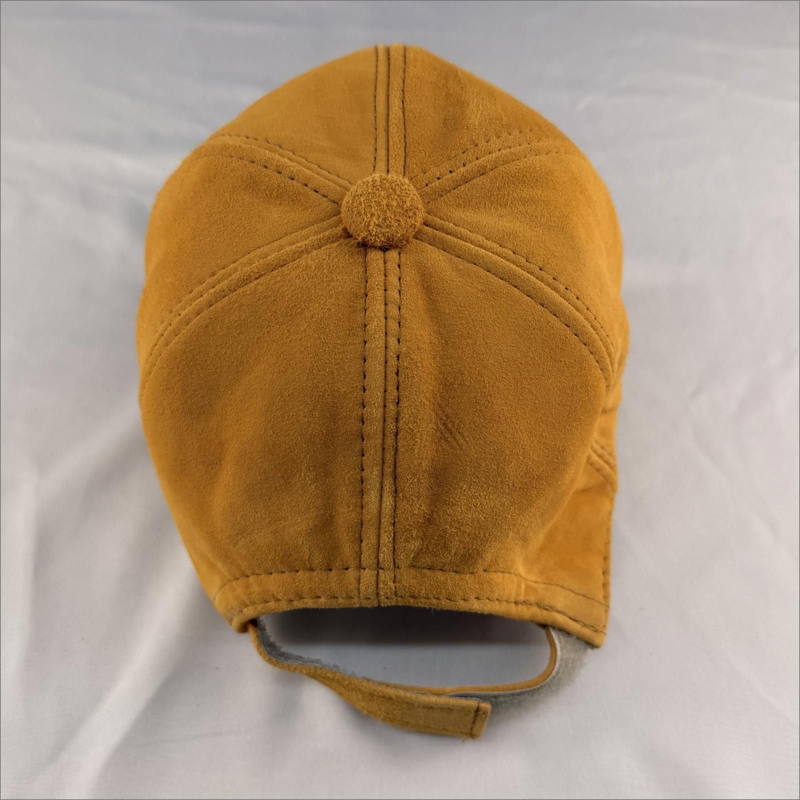 Other Premium Suede Baseball Cap - Vibrant Orange - Brand New 060 Size ONE SIZE - 5 Thumbnail