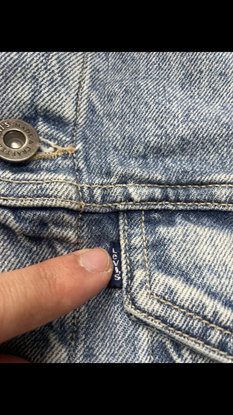 Levi's × Vintage Levi’s Made and Crafted Patched Denim Jacket Size US XS / EU 42 / 0 - 6 Thumbnail