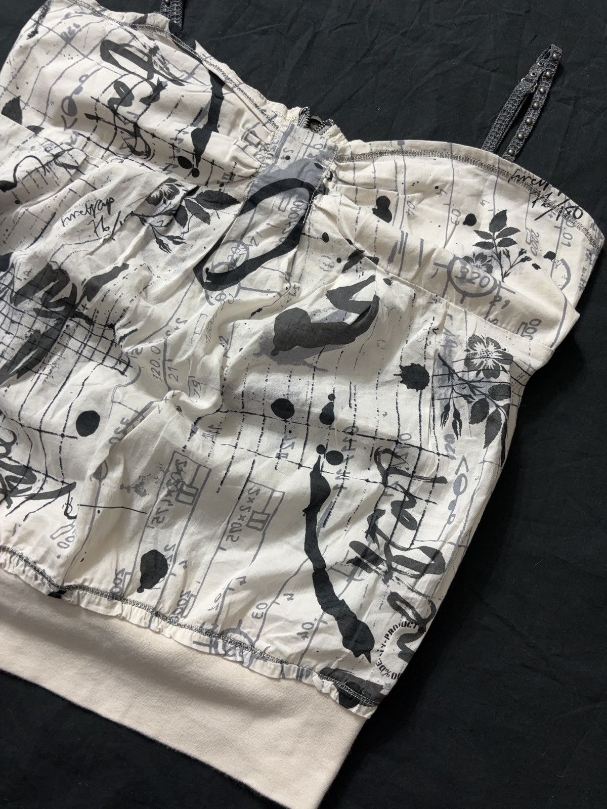 Japanese Brand × Vintage VINTAGE PRINTED BALOON TANK TOP 00s Size M / US 6-8 / IT 42-44 - 4 Thumbnail