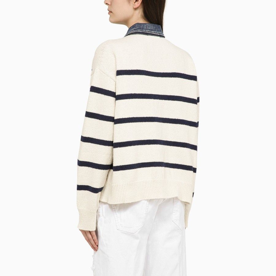 Dsquared2 o1d2blof0824 Striped Cardigan in Multicolor Size S / US 4 / IT 40 - 3 Thumbnail