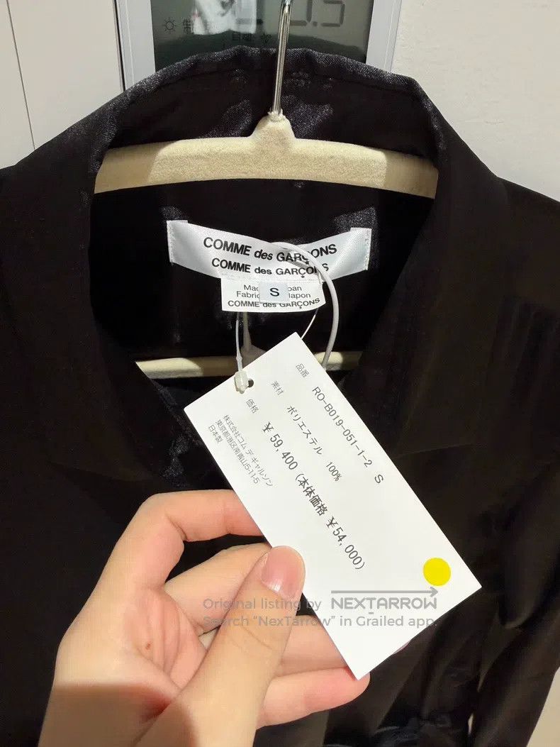 Comme des Garcons Comme Des Garcons Black Personalized Shirt Size S / US 4 / IT 40 - 2 Thumbnail