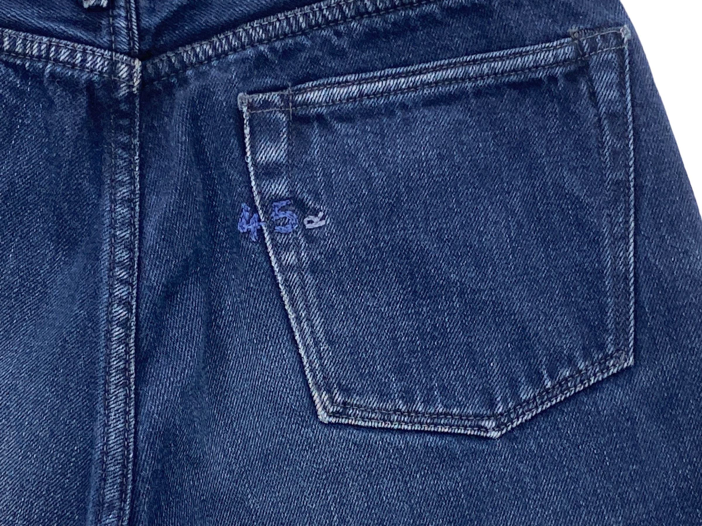 45rpm 45rpm Denim Jeans Low Rise Jeans Made in Japan Size 23" - 8 Thumbnail