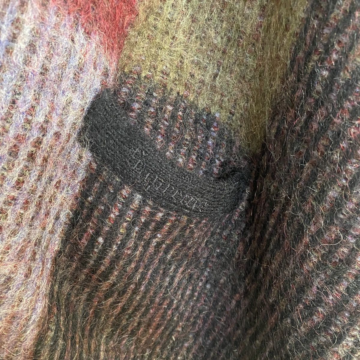 Supreme Supreme Brushed Checkerboard Grid Cardigan Black XL FW 22 Size US XL / EU 56 / 4 - 3 Thumbnail