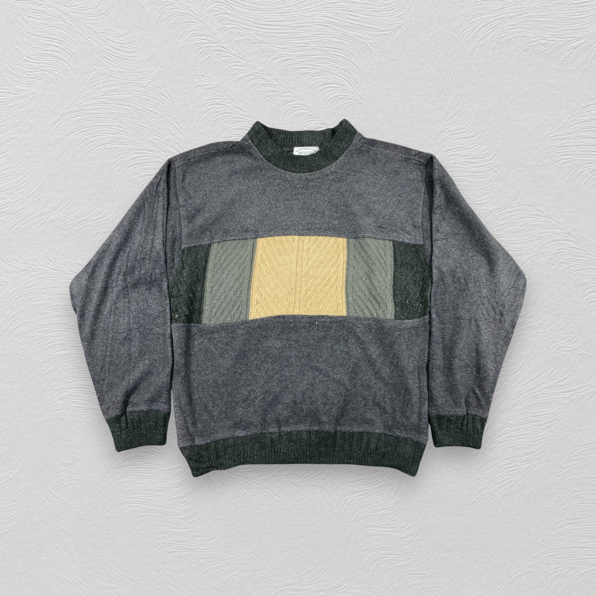Vintage Japanese Impressive Sweatshirt Jacket- J209
