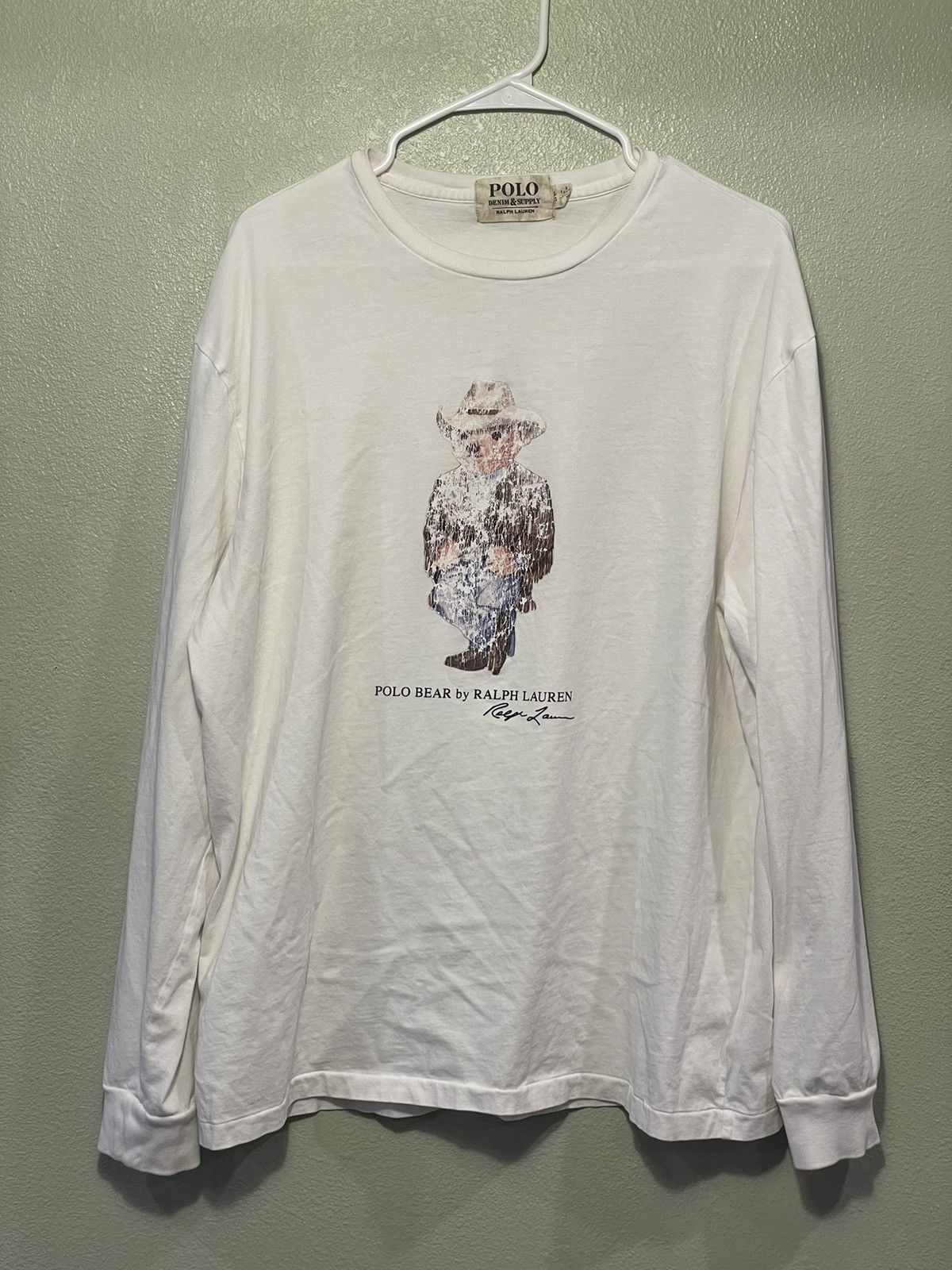Polo Cowboy Bear Long Sleeve