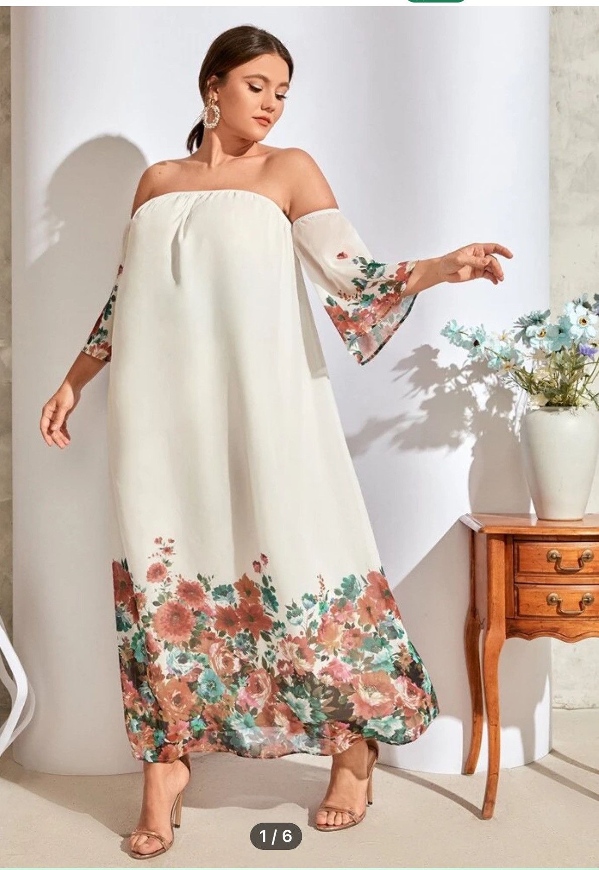 Vintage VINTAGE DRESS Size 4XL / US 24-26 - 1 Preview