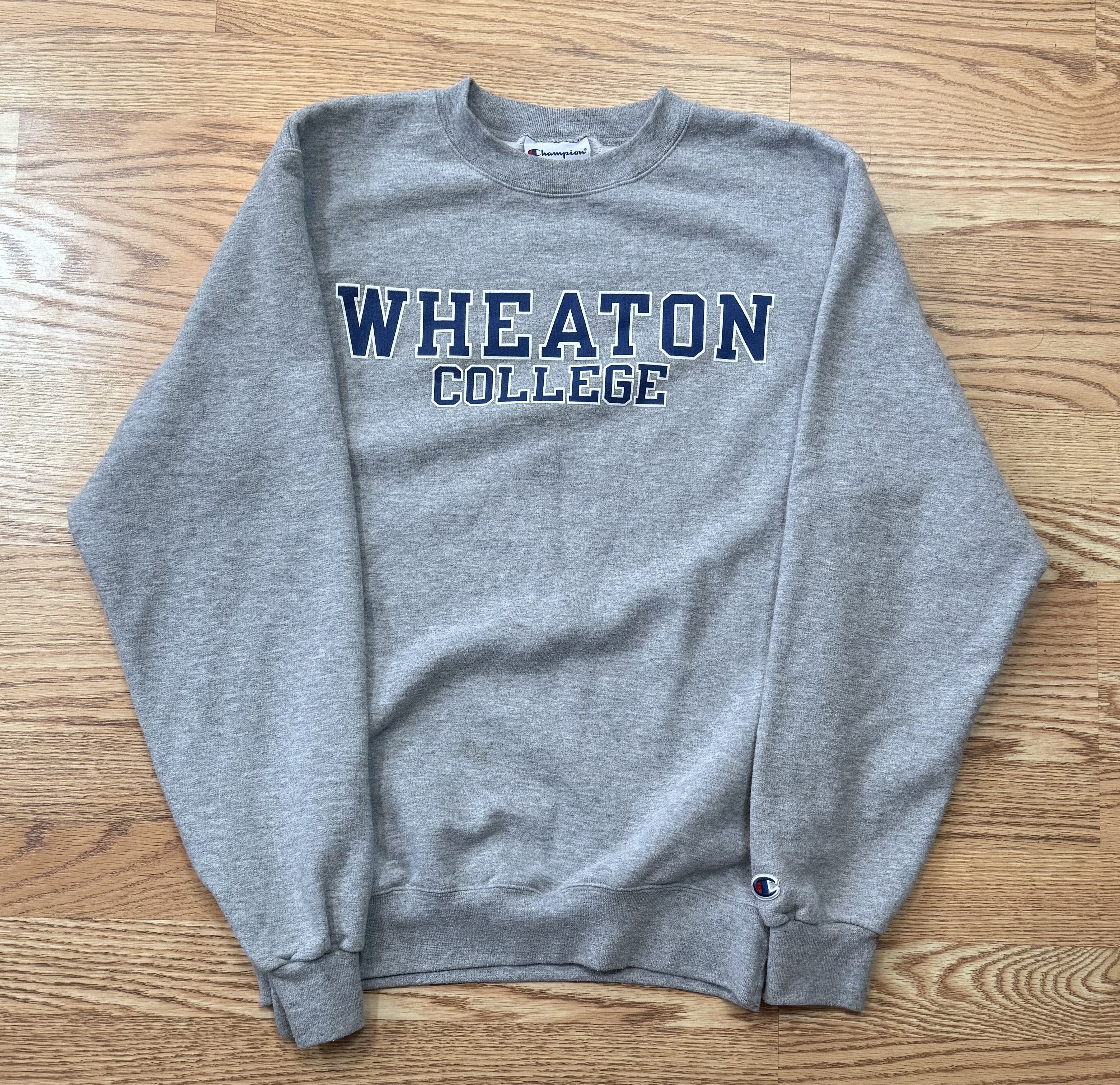 Champion Wheaton College Vintage Champion Crewneck Sweatshirt Size US S / EU 44-46 / 1 - 1 Thumbnail