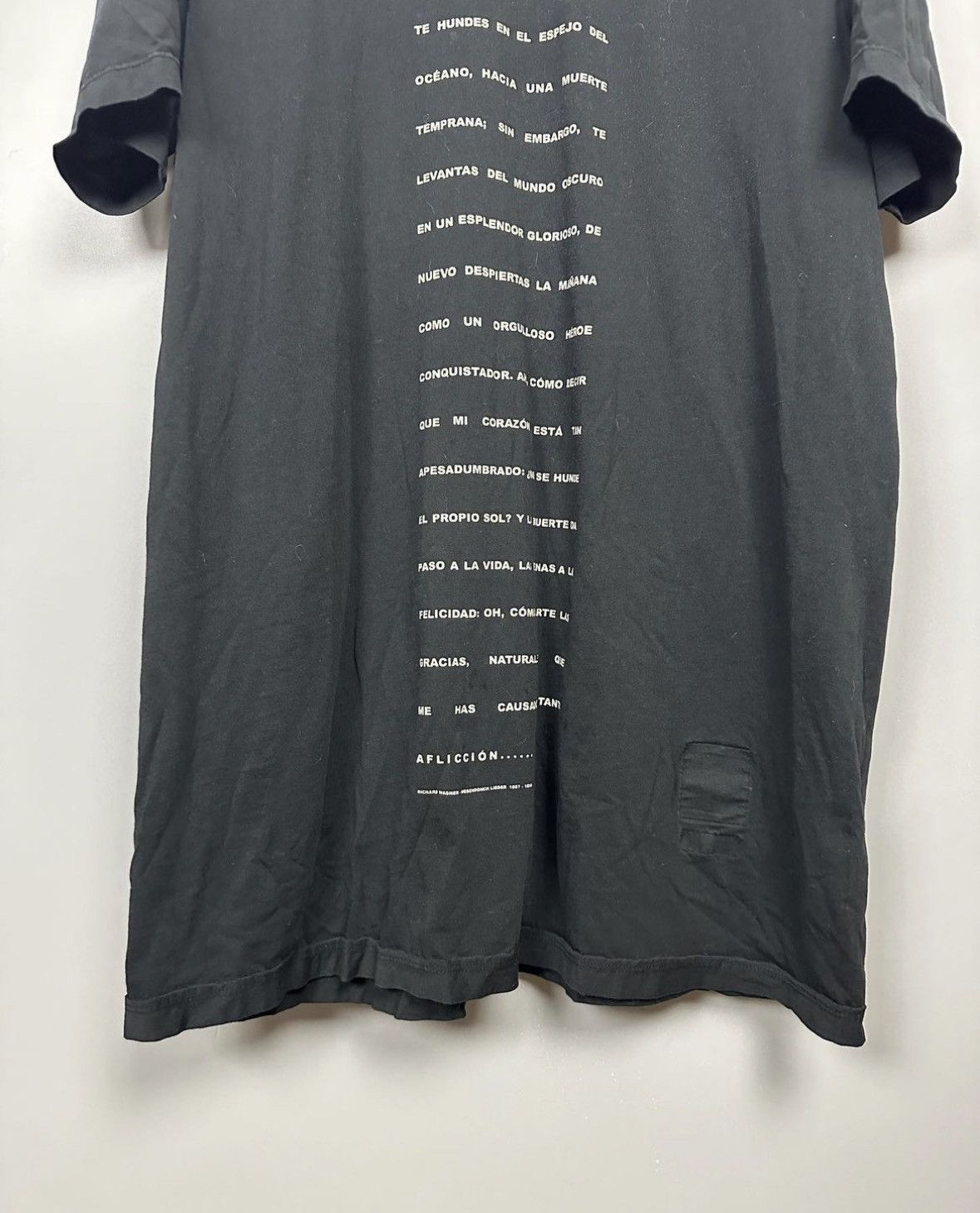 Rick Owens DRKSHDW Affliction Poem Level Tee Size US S / EU 44-46 / 1 - 3 Thumbnail