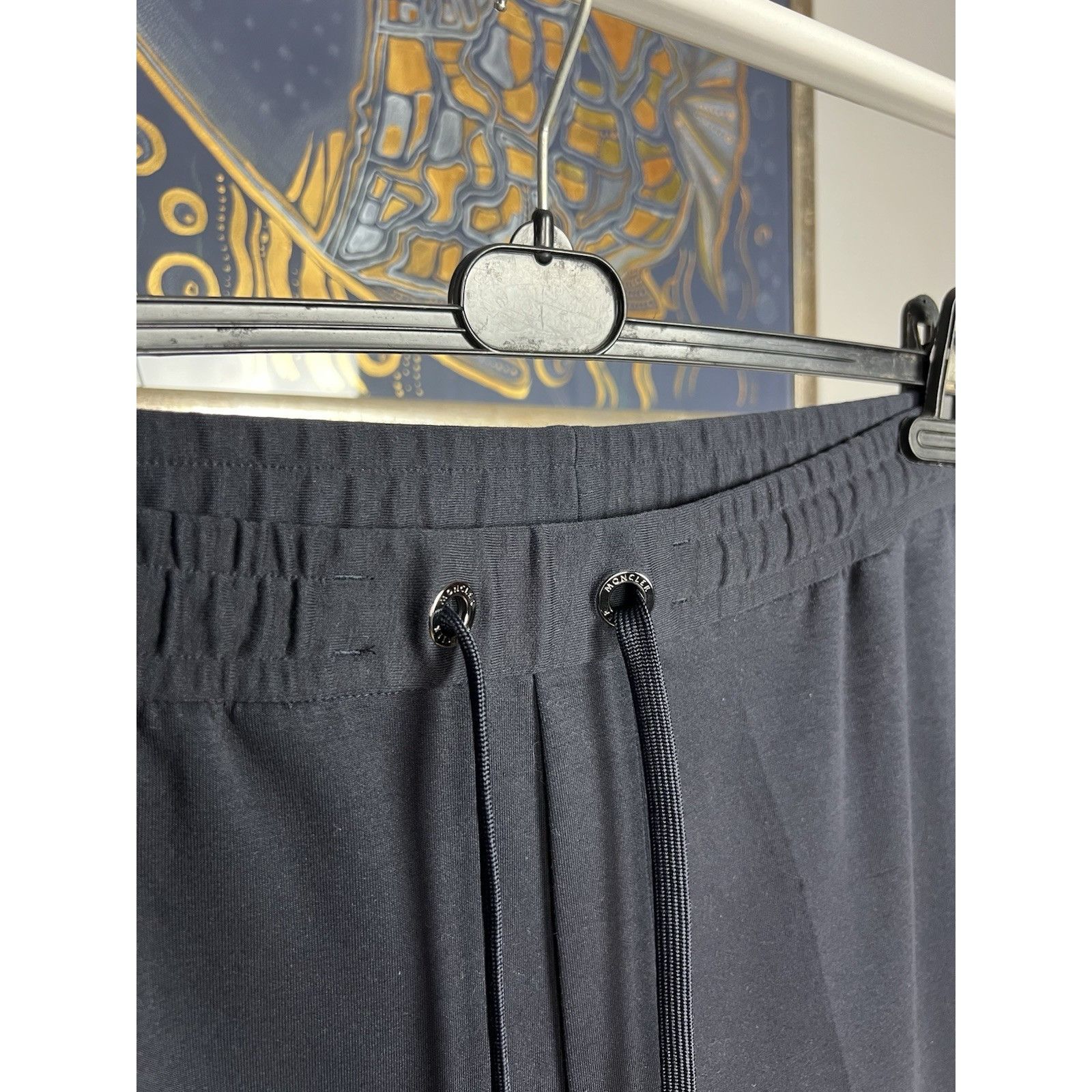 Moncler MINT! Moncler Men`s Pantalone Sportivo Blue Jogger Sweatpant Size US 32 / EU 48 - 6 Thumbnail