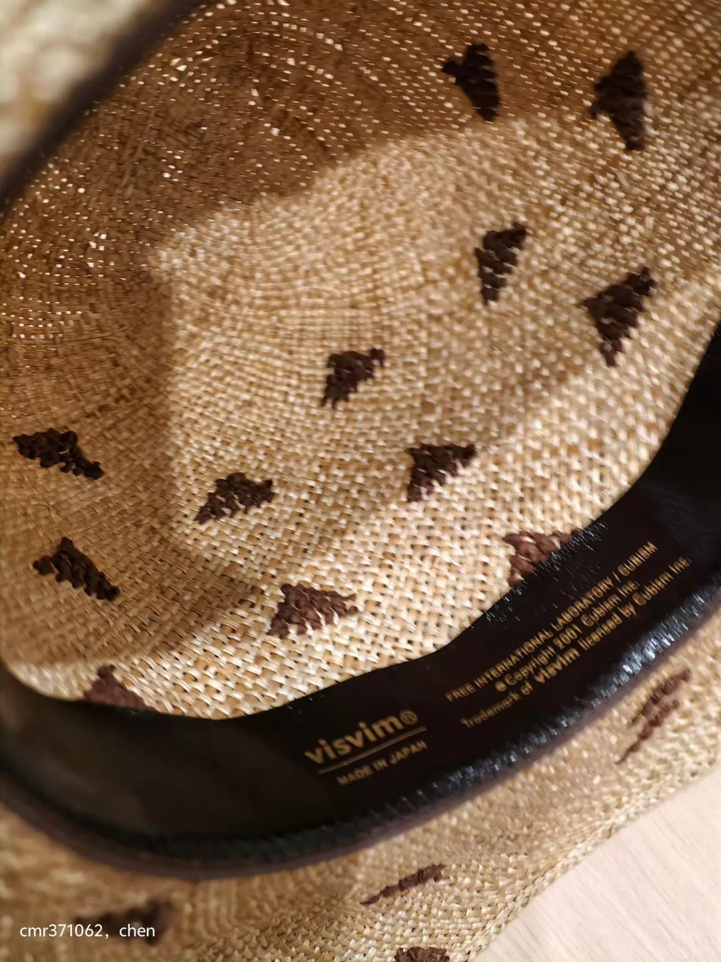 Visvim VISVIM 15SS Handwoven Mud-Dyed Straw Hat SM RARE Size ONE SIZE - 7 Thumbnail