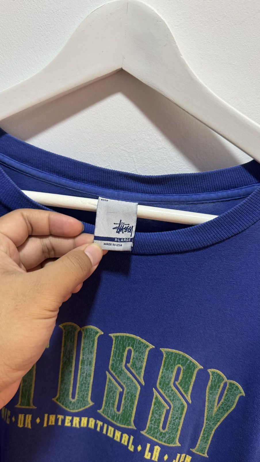 Stussy Vintage Stussy Spell Out Big Font Size US XL / EU 56 / 4 - 4 Thumbnail