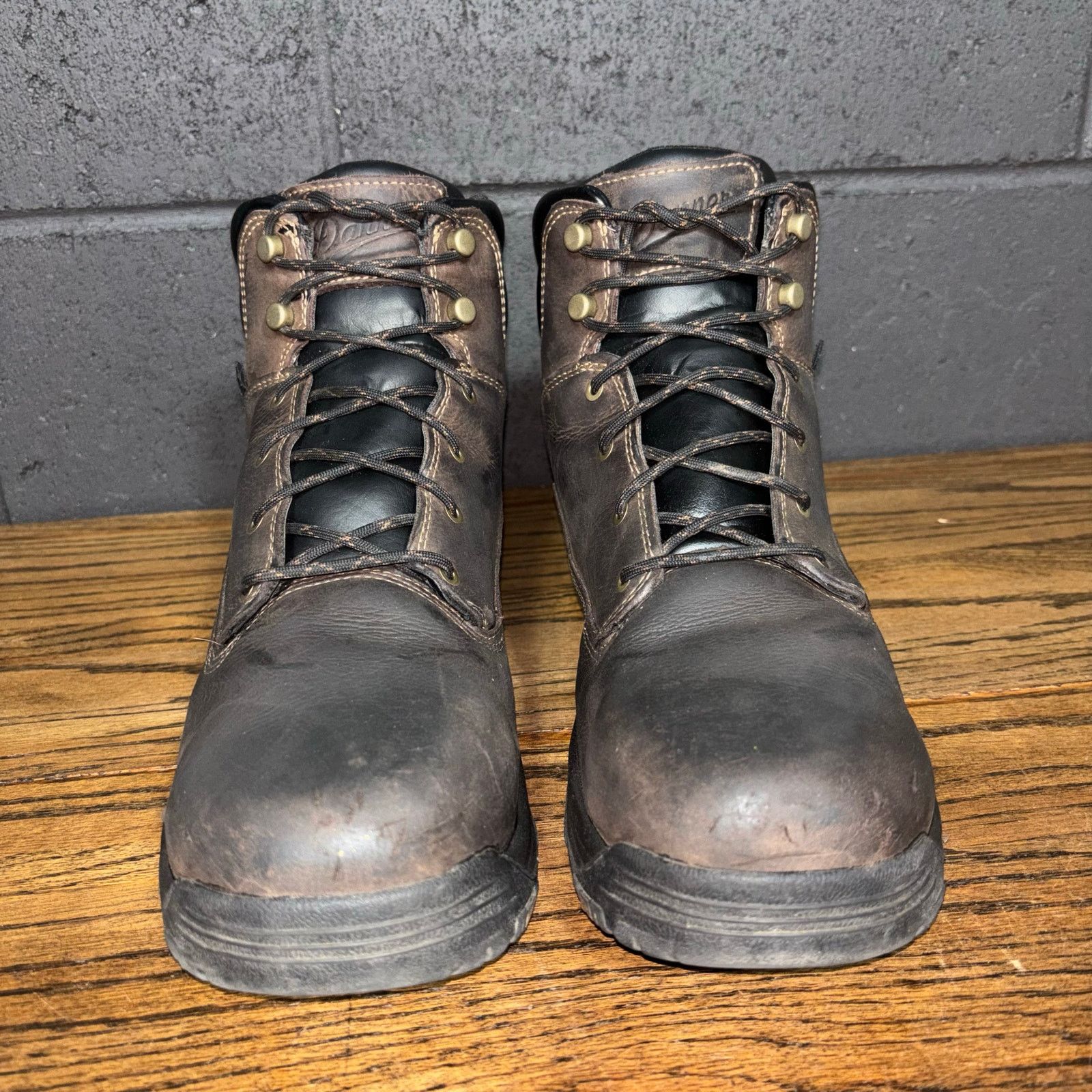 Danner Danner Caliper Aluminum Toe Work Boots 10.5 EE Brown Leather Size US 10.5 / EU 43-44 - 3 Thumbnail
