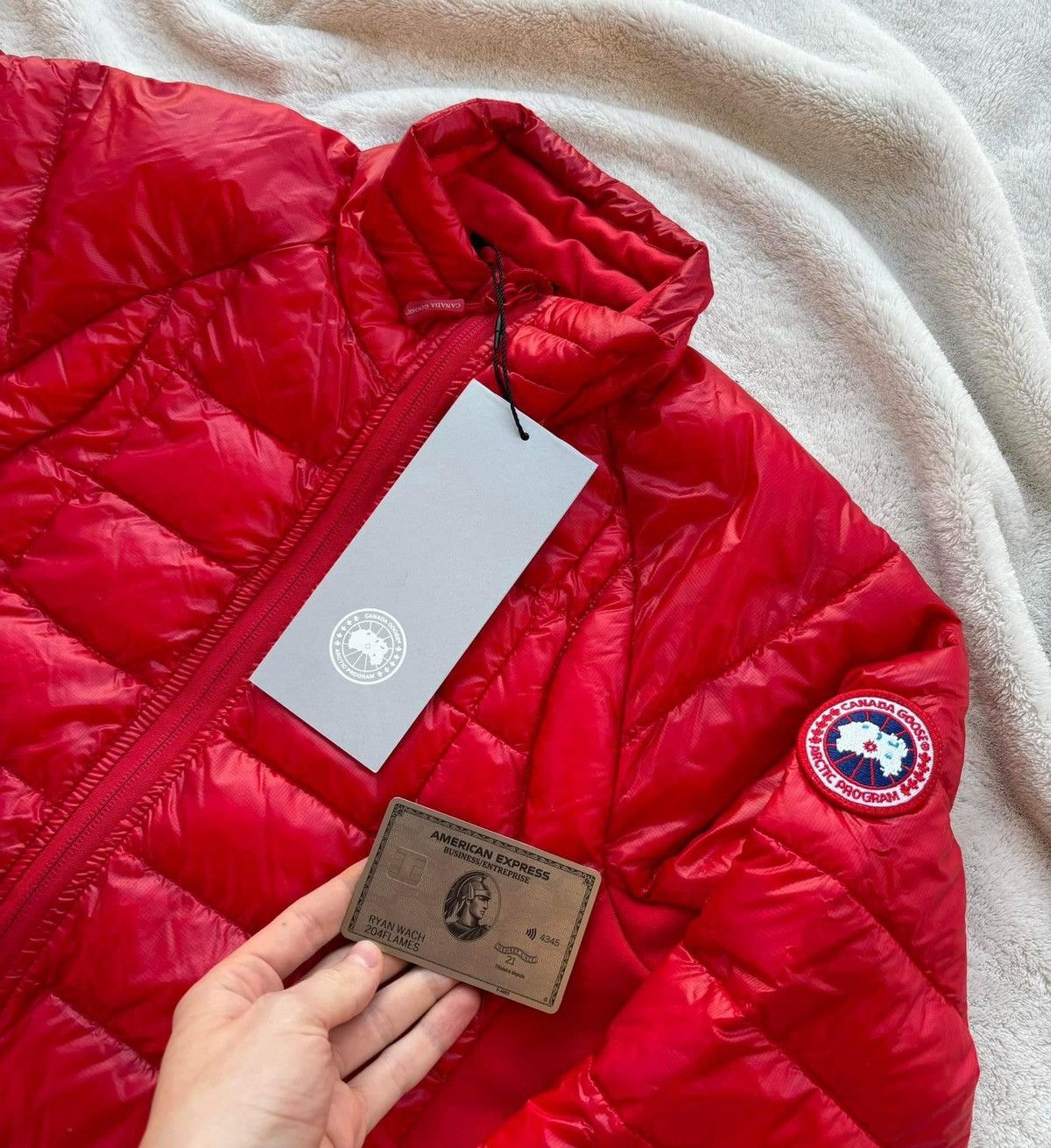 Canada Goose Canada Goose Red Hybridge Jacket Size US XS / EU 42 / 0 - 2 Thumbnail