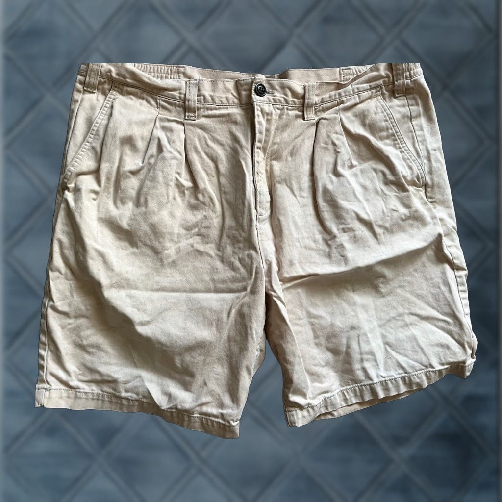 Eddie Bauer EDDIE BAUER Cargo Shorts Mens Size 40 Beige Regular Fit Classic Cotton Zip Fly Pockets Size US 40 / EU 56 - 1 Thumbnail
