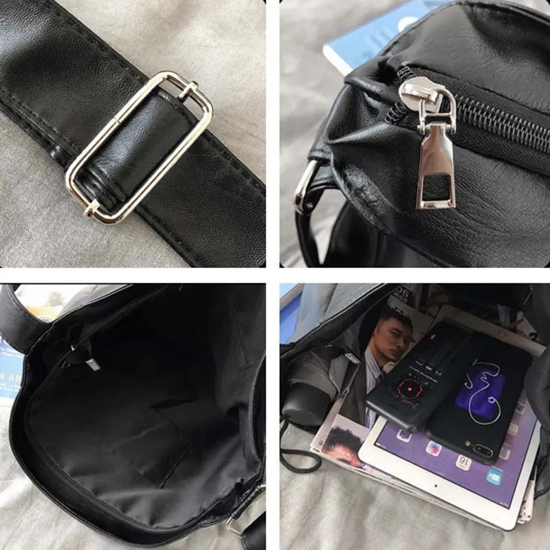 Leather PU Leather Crossbody Bag Size ONE SIZE - 5 Thumbnail