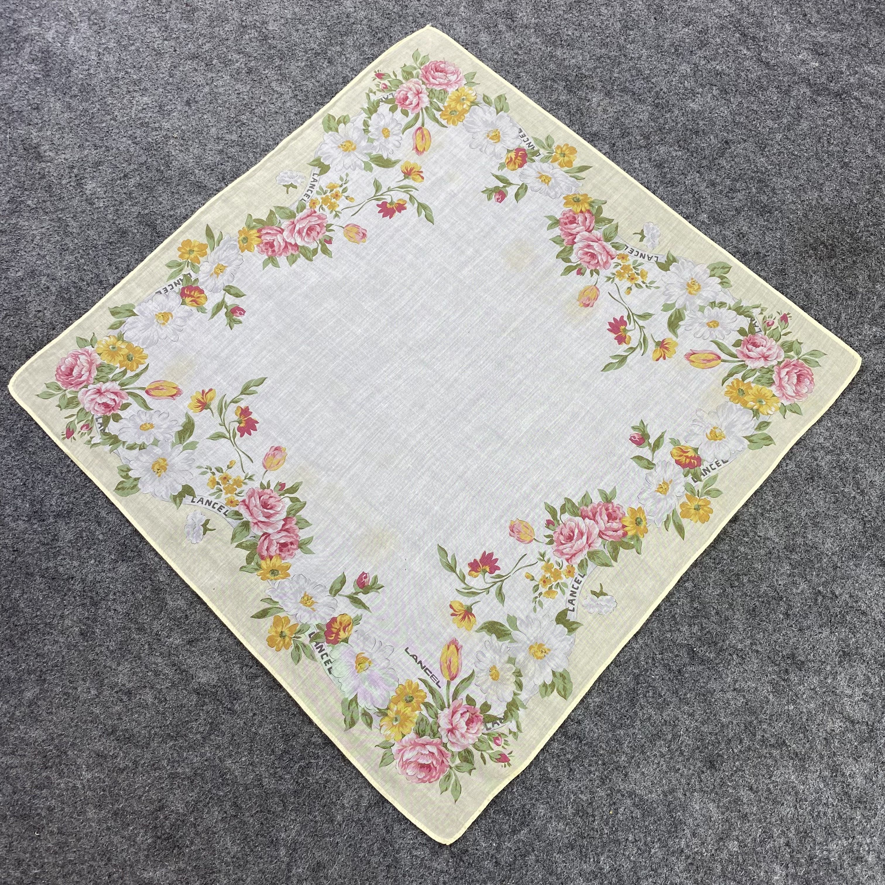 Lancel Lancel Handkerchief / Bandana / Neckerchief -B686 Size ONE SIZE - 4 Thumbnail