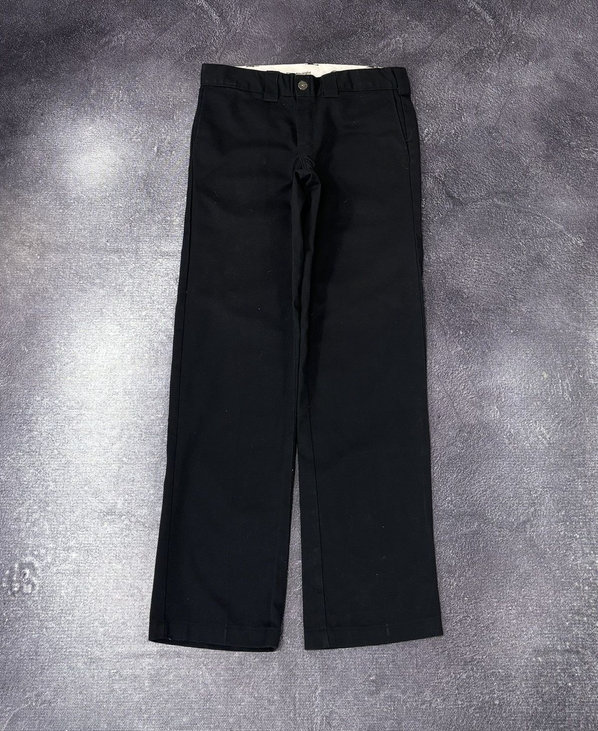 Dickies Vintage Dickies 874 Slim Straight Black Hype Skate Pants Size US 32 / EU 48 - 2 Thumbnail