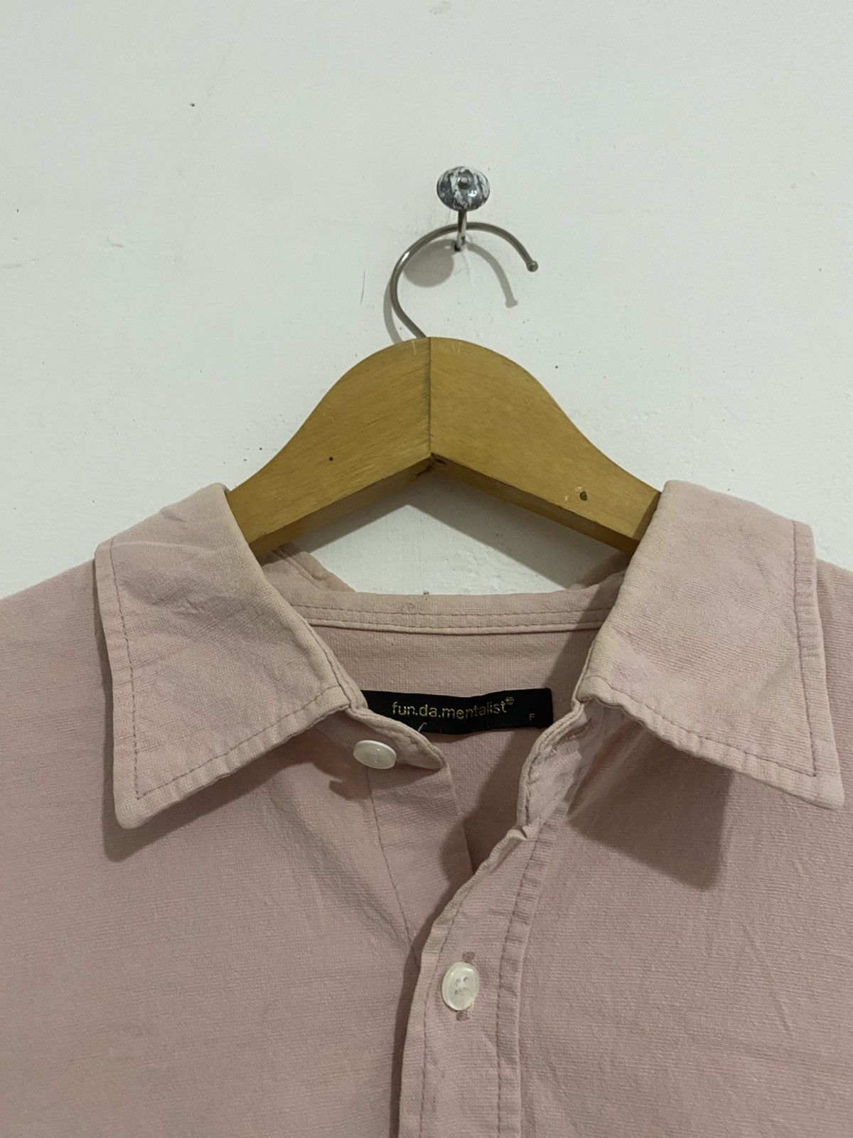 Issey Miyake Fundamental button up baggy shirt issey styled AA0023 Size US XL / EU 56 / 4 - 4 Thumbnail